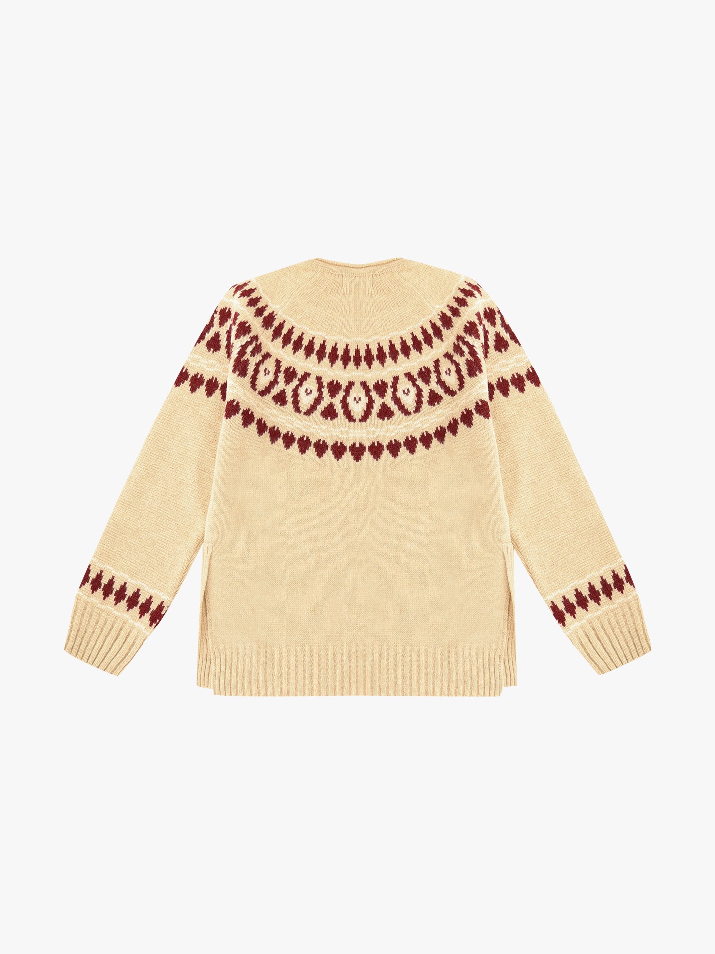 Camisola de Malha com Decote Rente