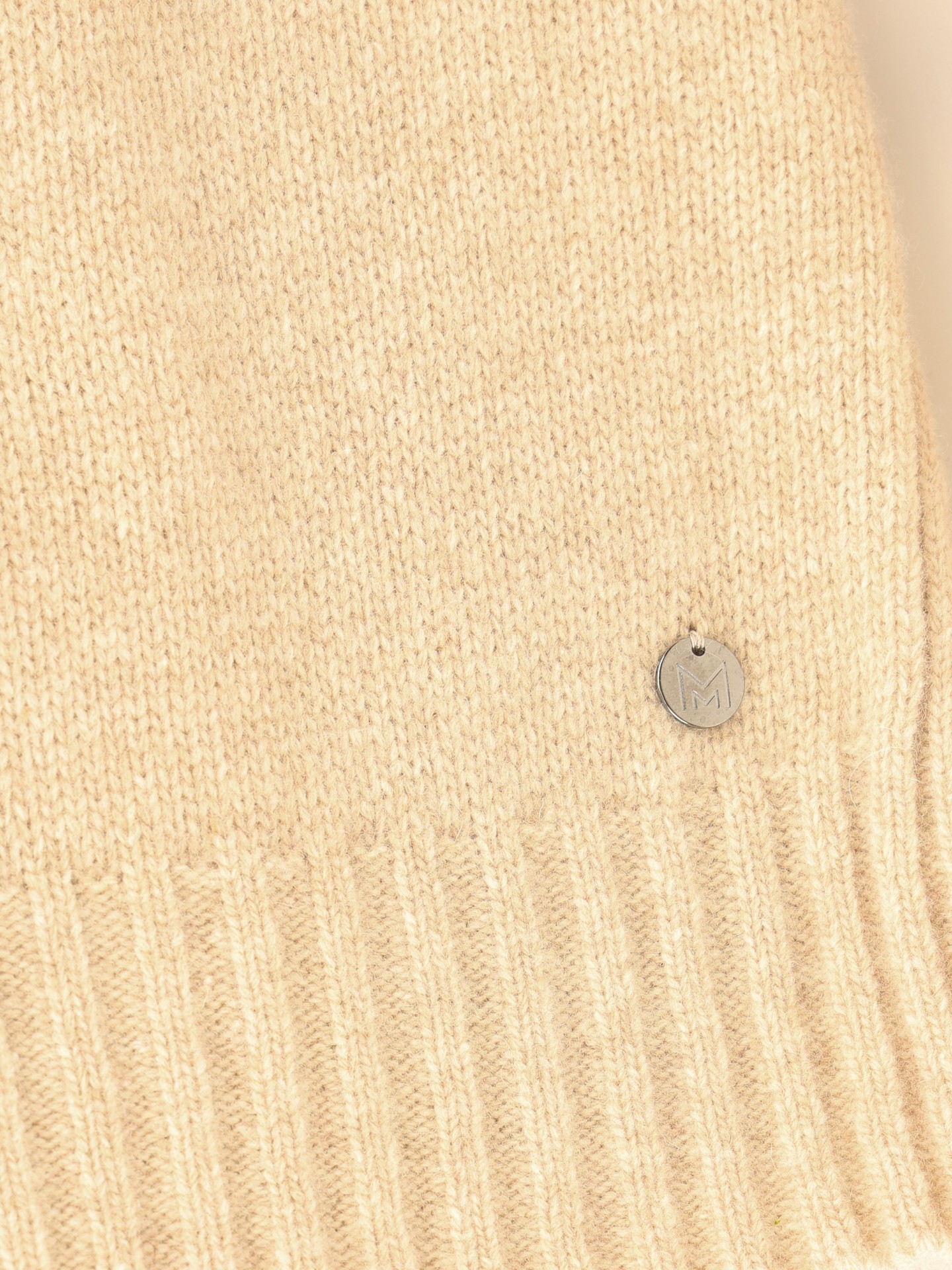 Camisola de Malha com Decote Rente
