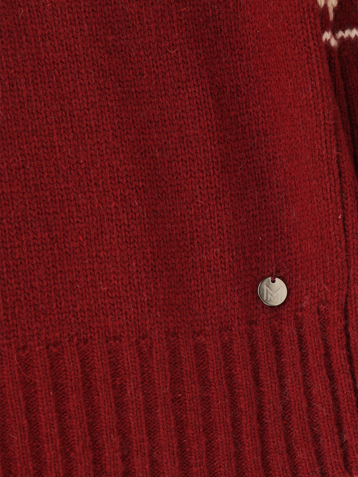 Camisola de Malha com Decote Rente