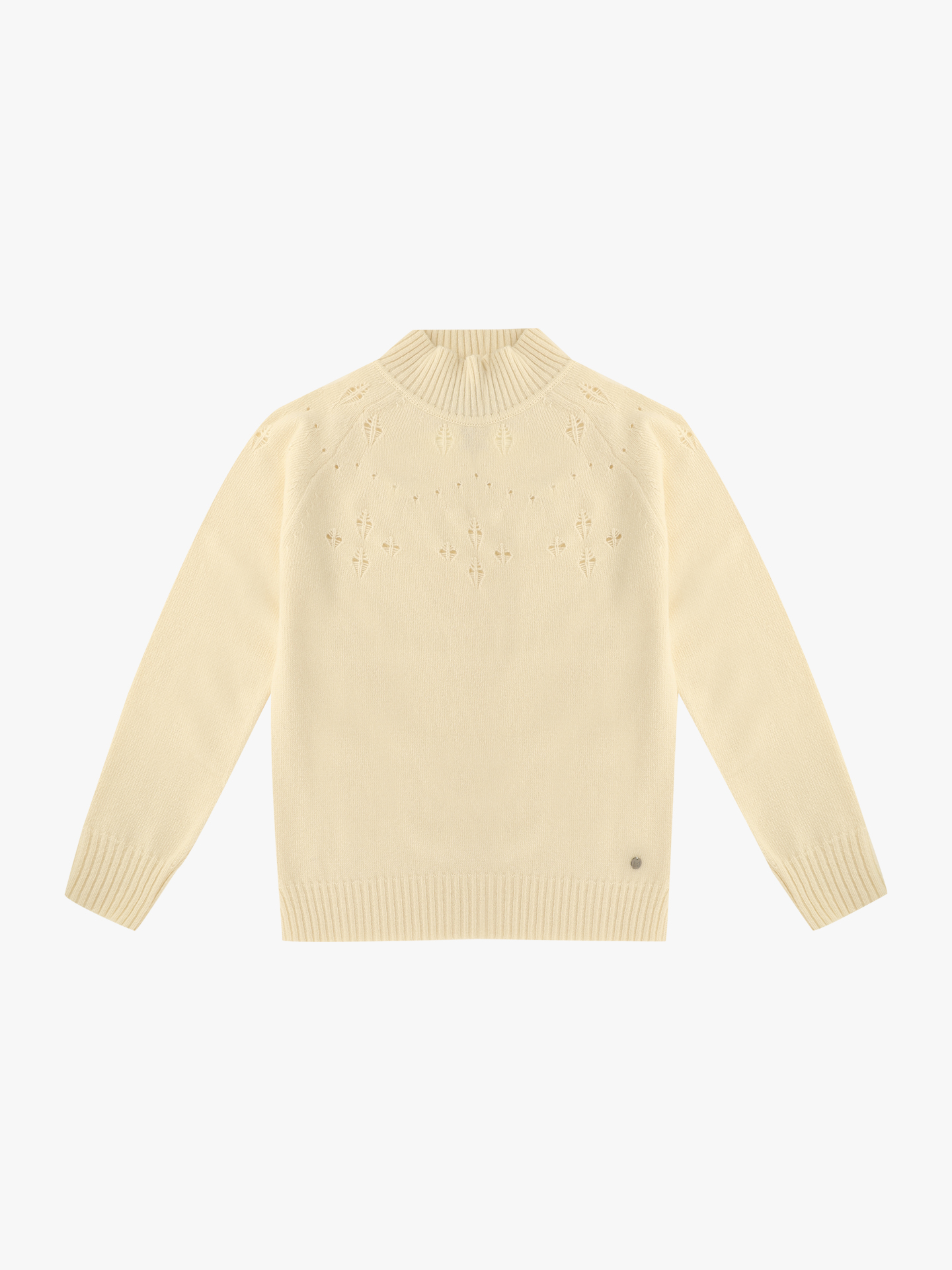 Camisola de Malha com Gola Alta