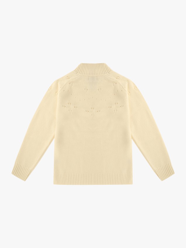 Camisola de Malha com Gola Alta