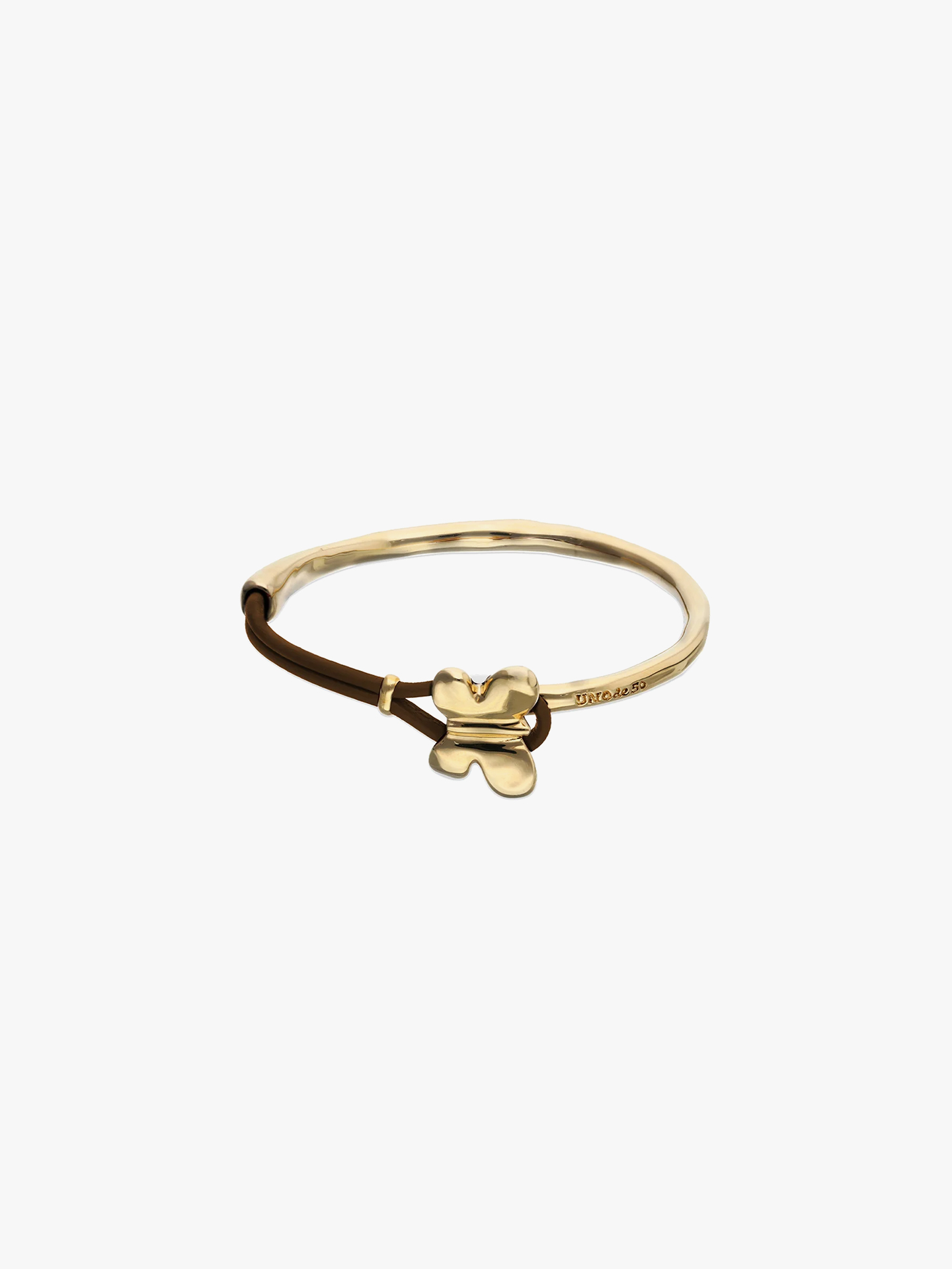 Pulseira com Pele e Ouro