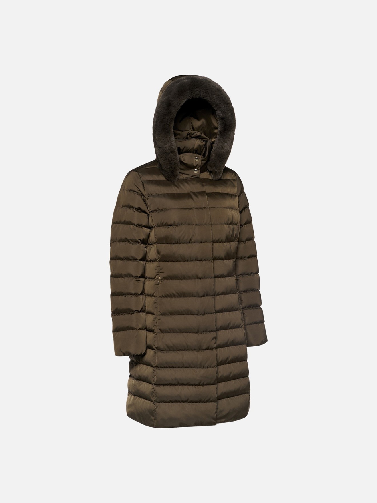 Parka Acolchoada com Capuz