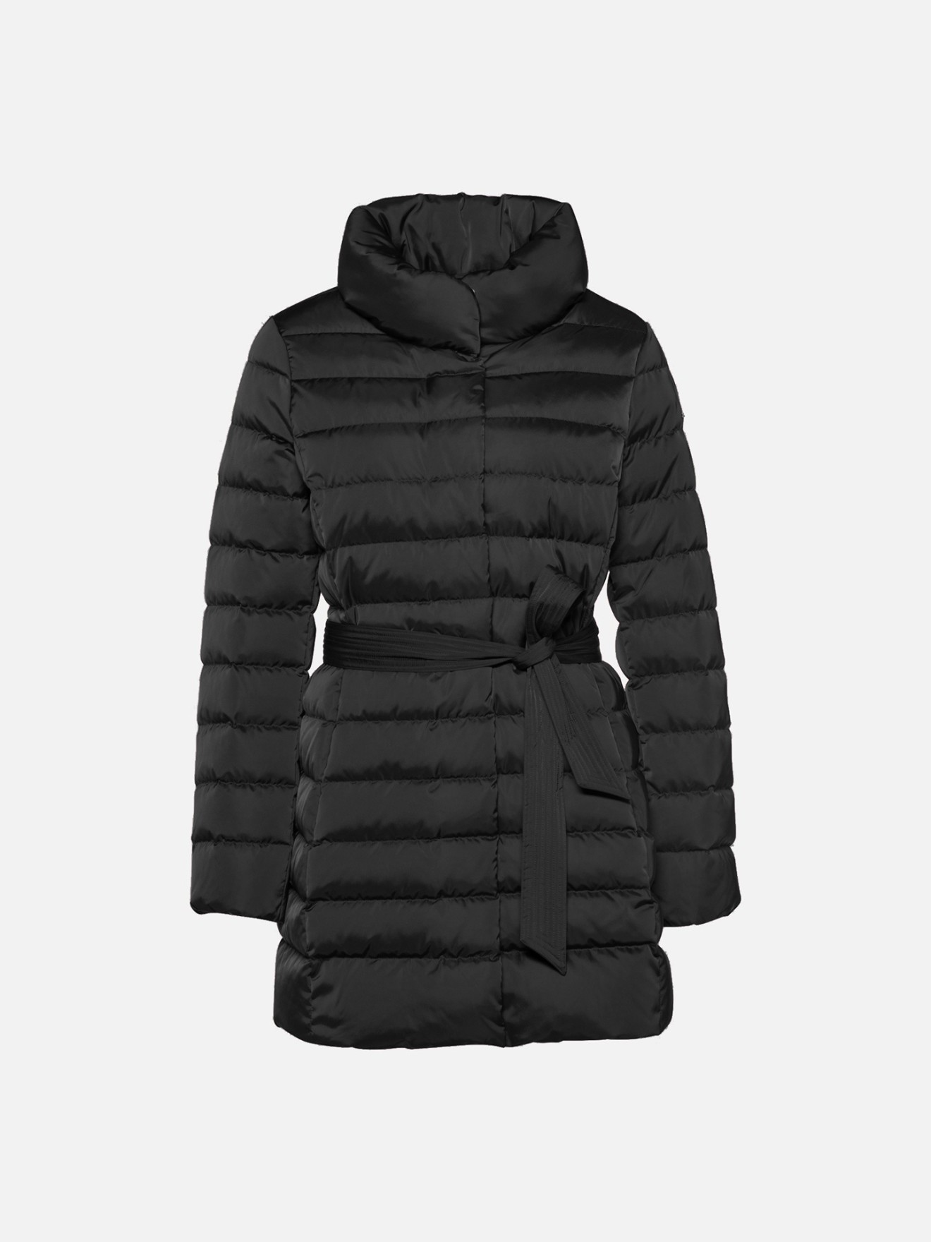 Parka Acolchoada com Cinto