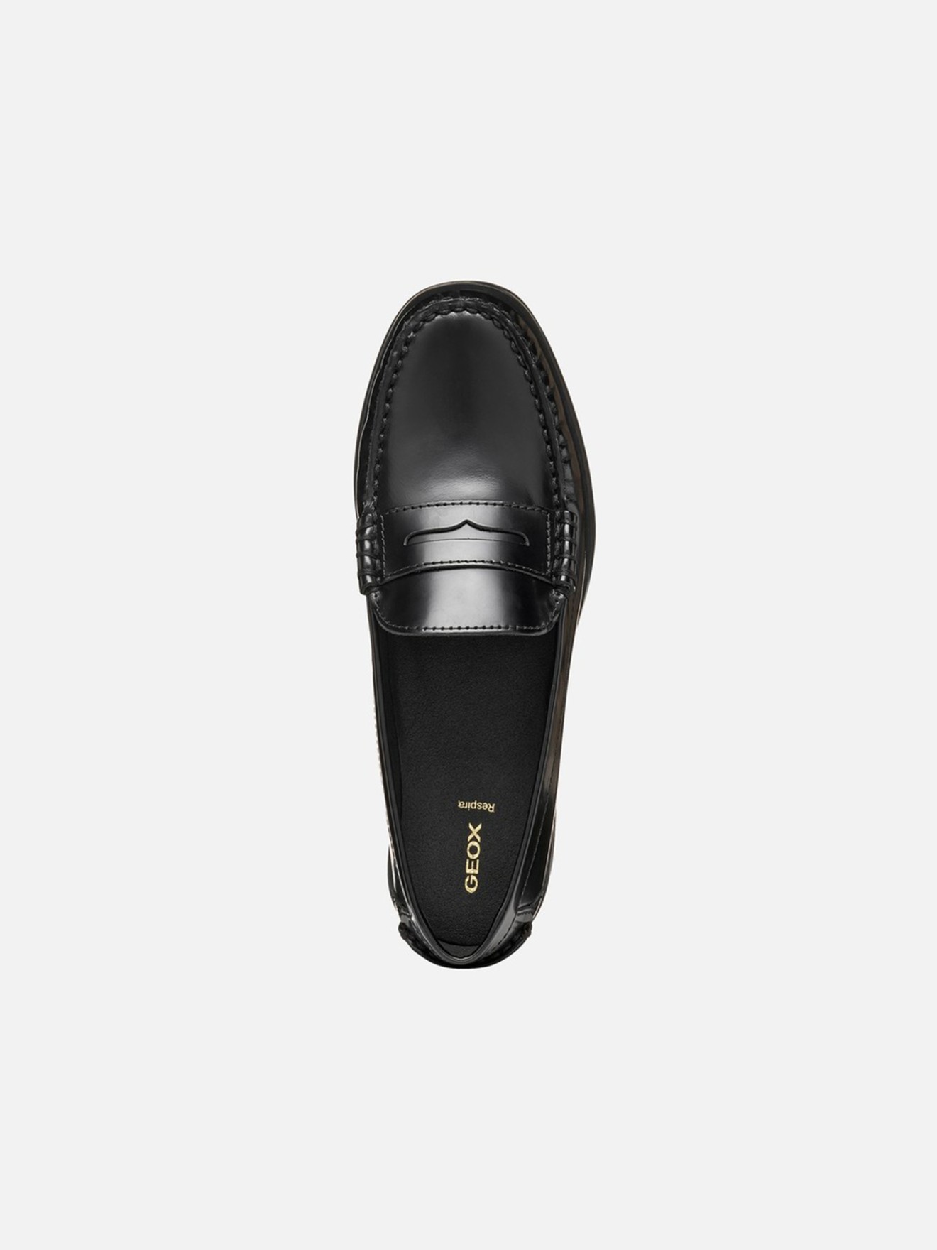 Loafers em Pele