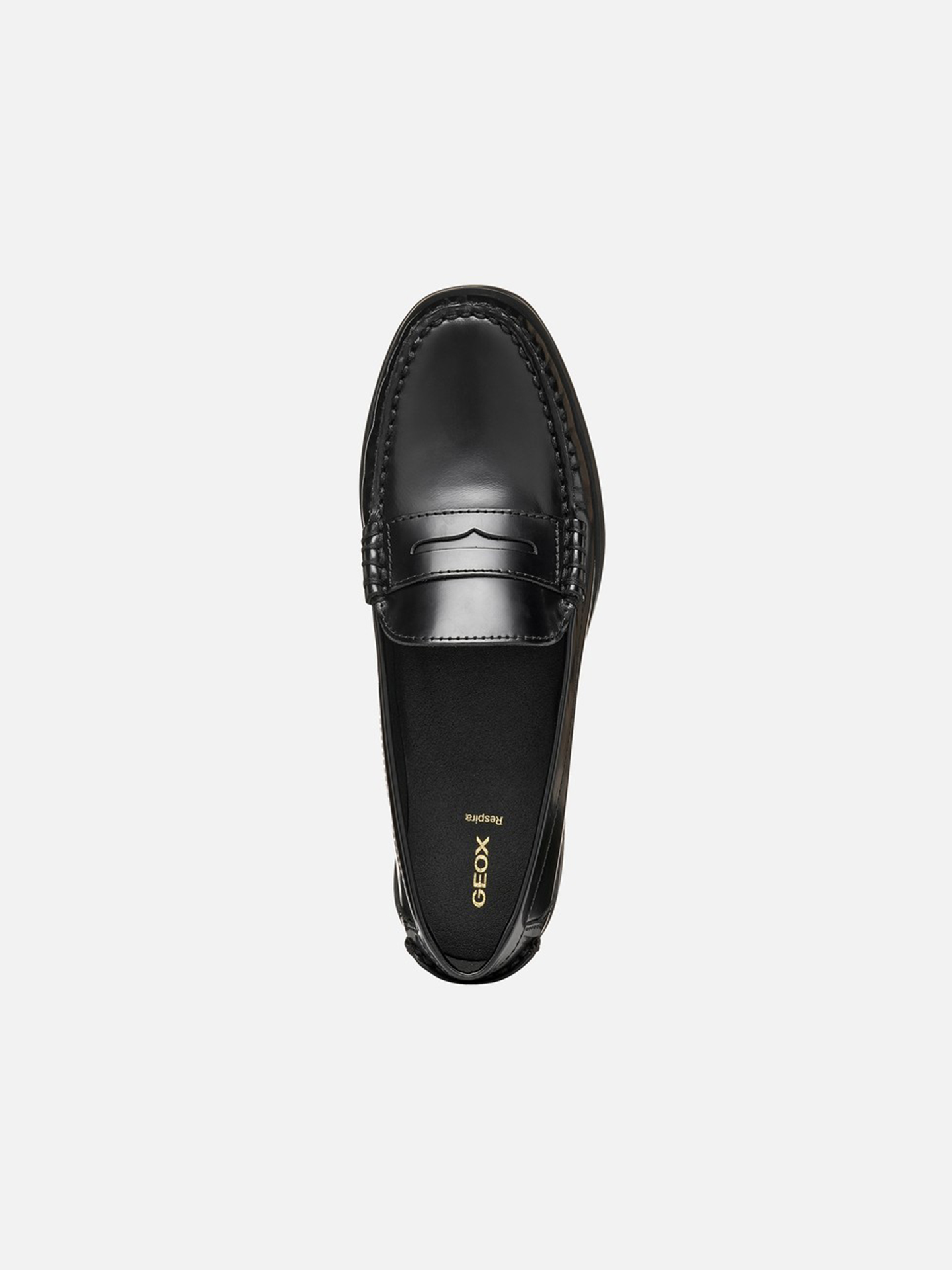 Loafers em Pele