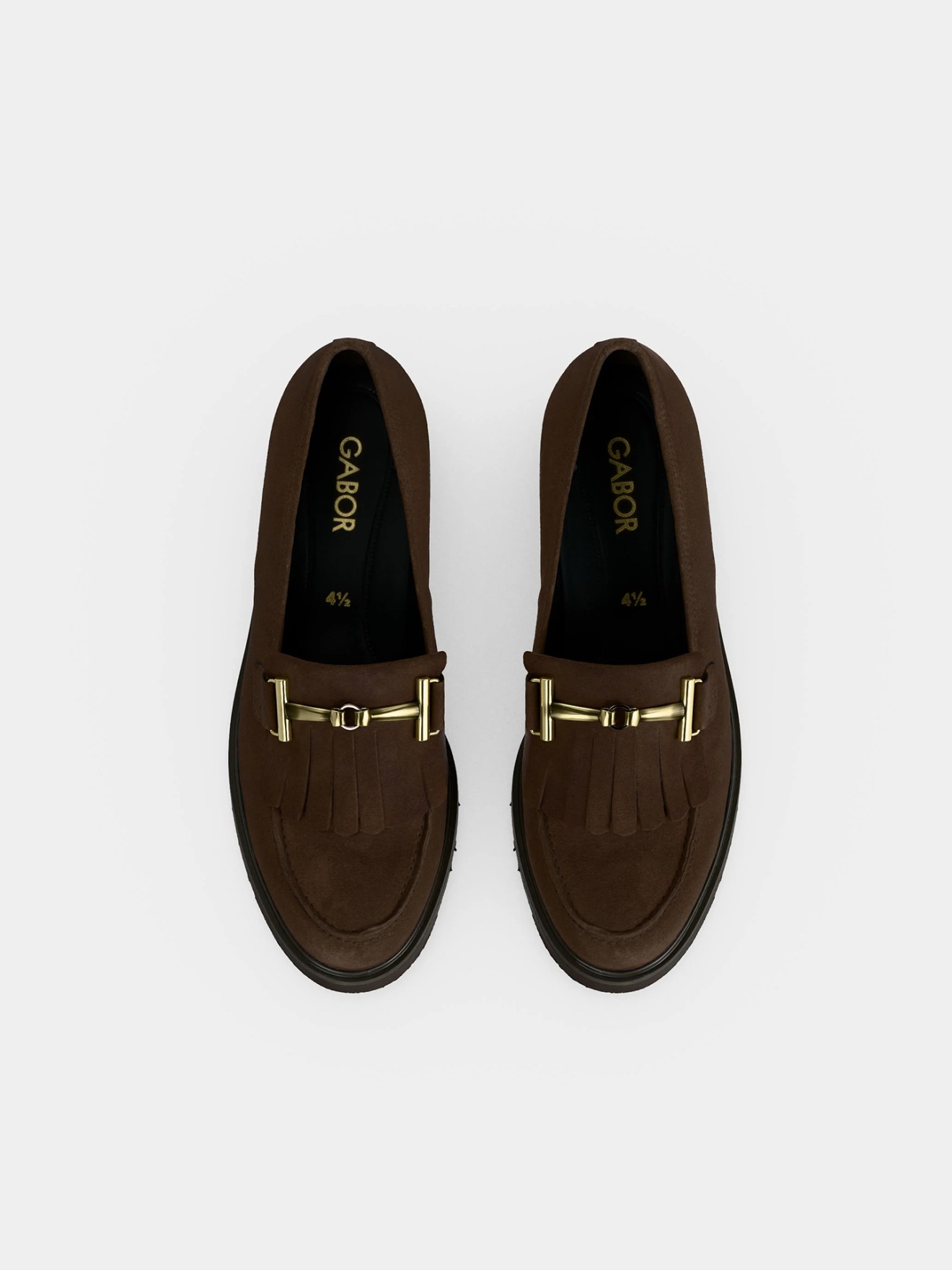 Loafers em Camurça