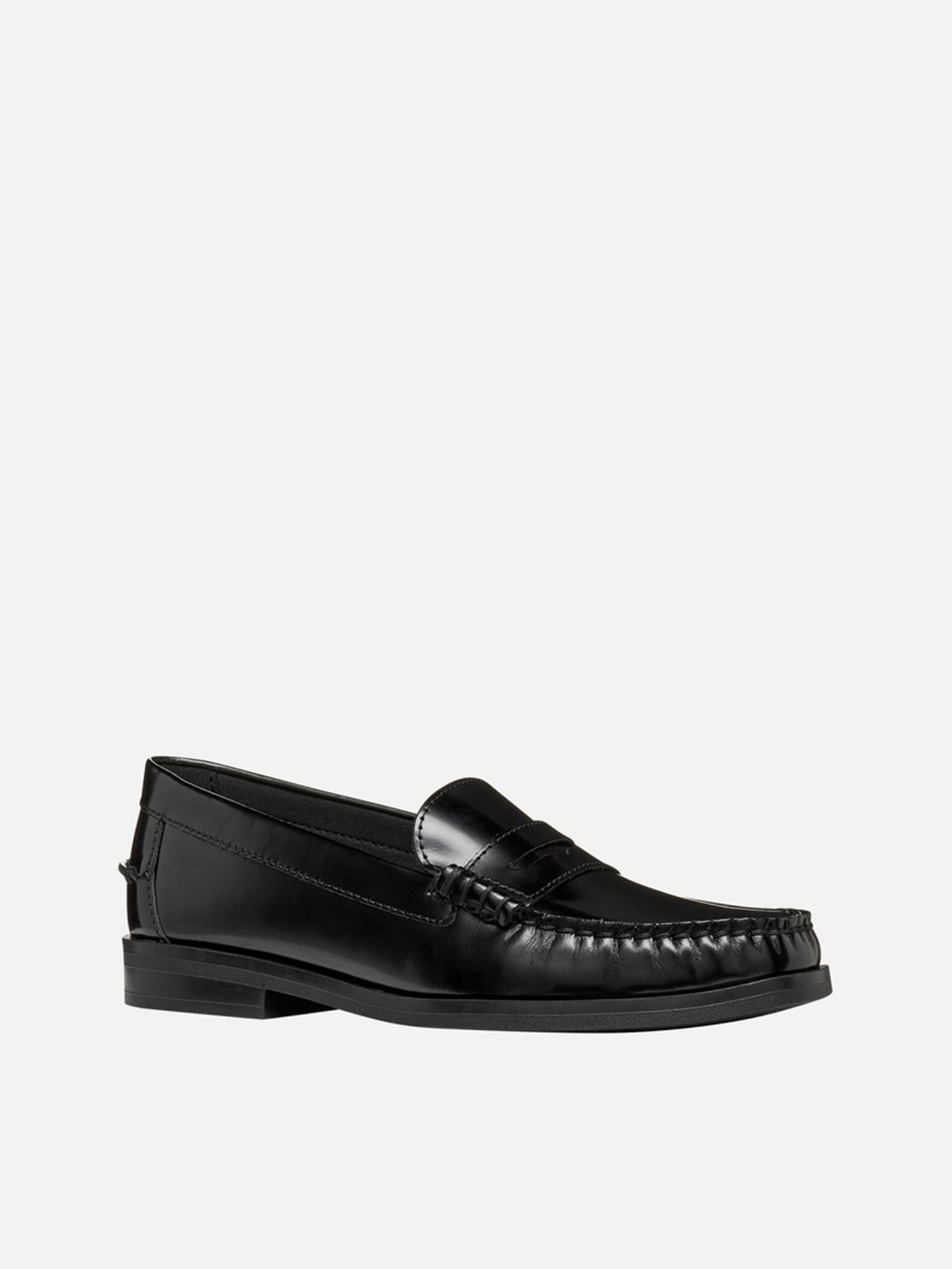 Loafers em Pele