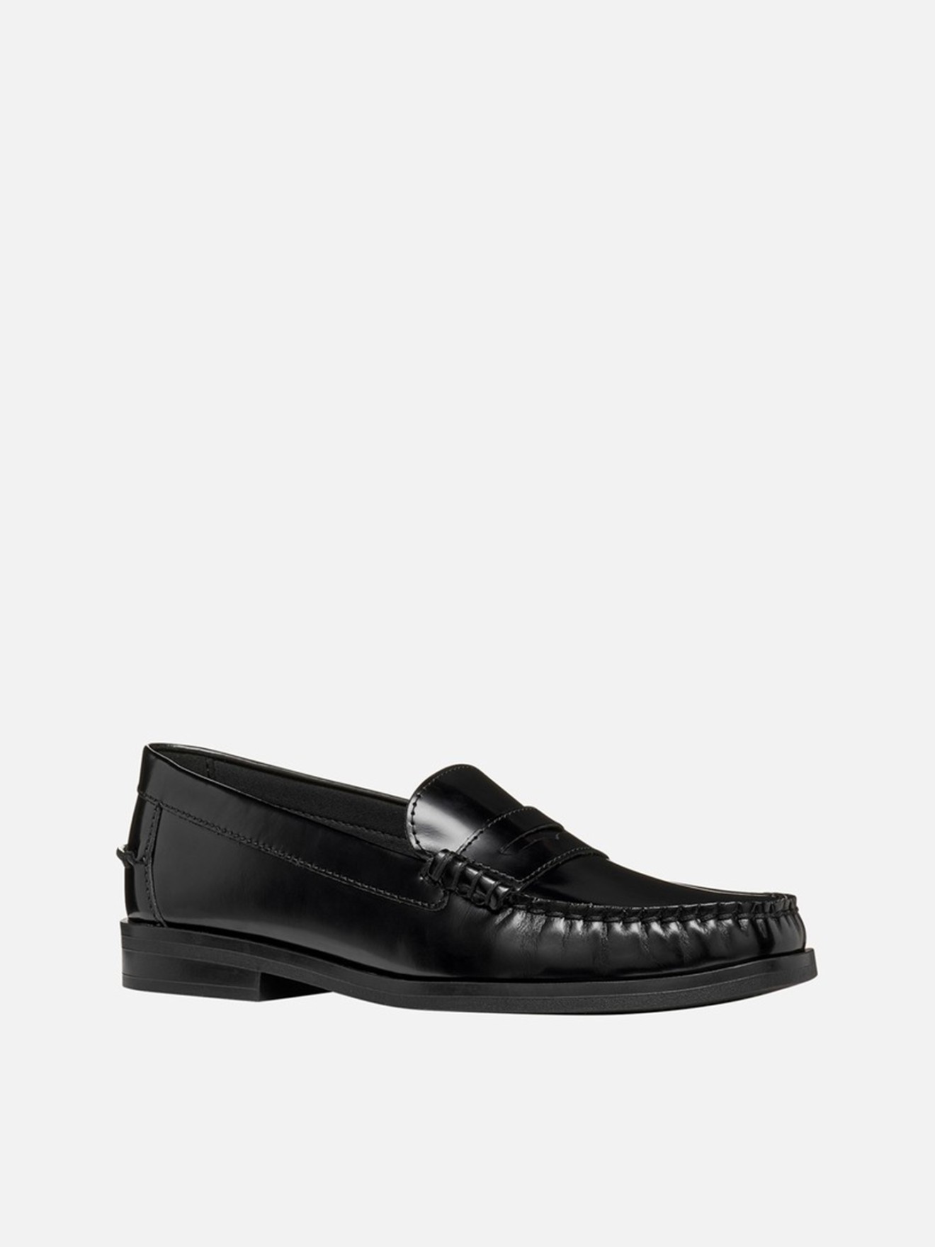 Loafers em Pele