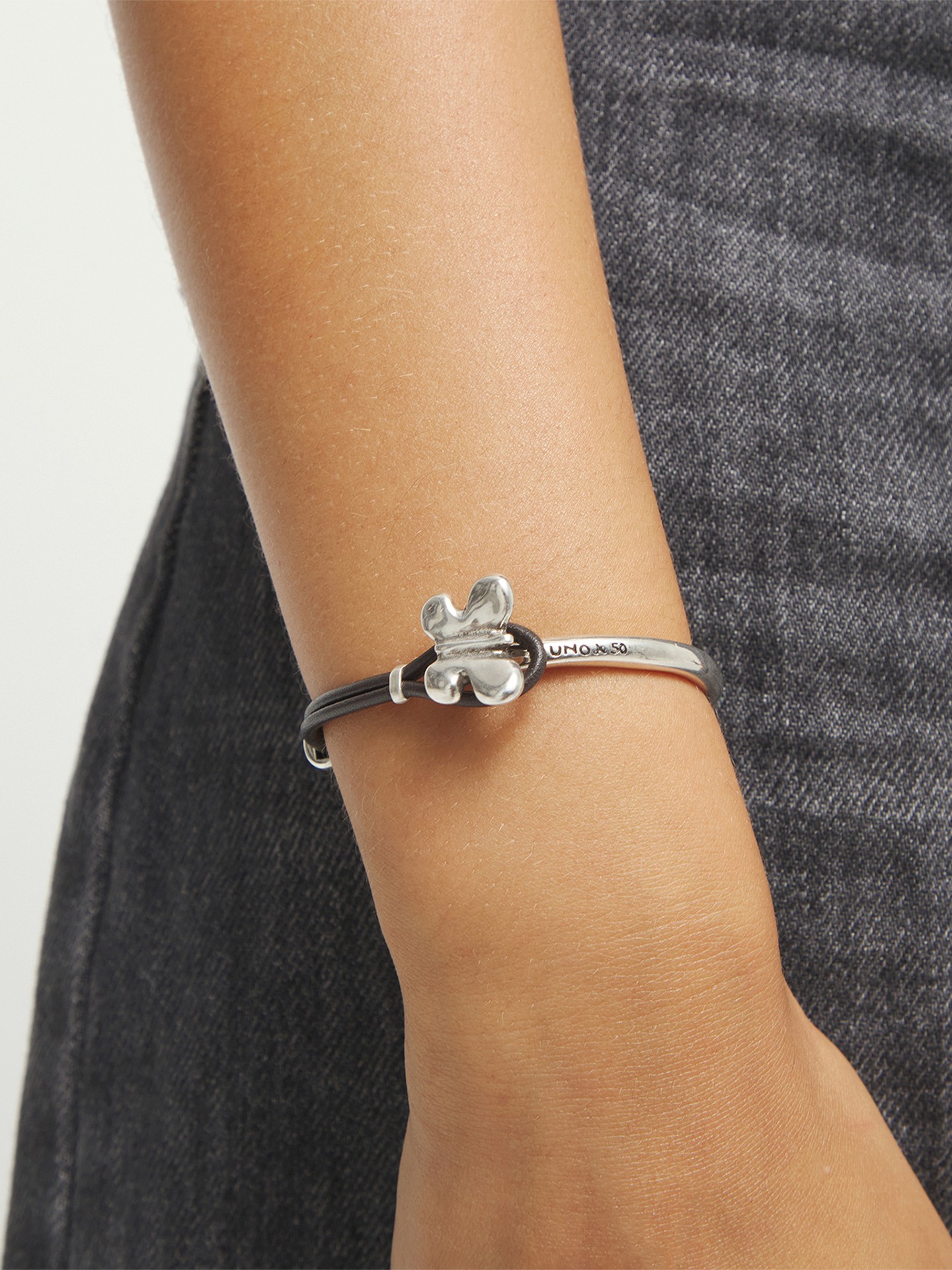 Pulseira Semirrígida com Prata ALETEO