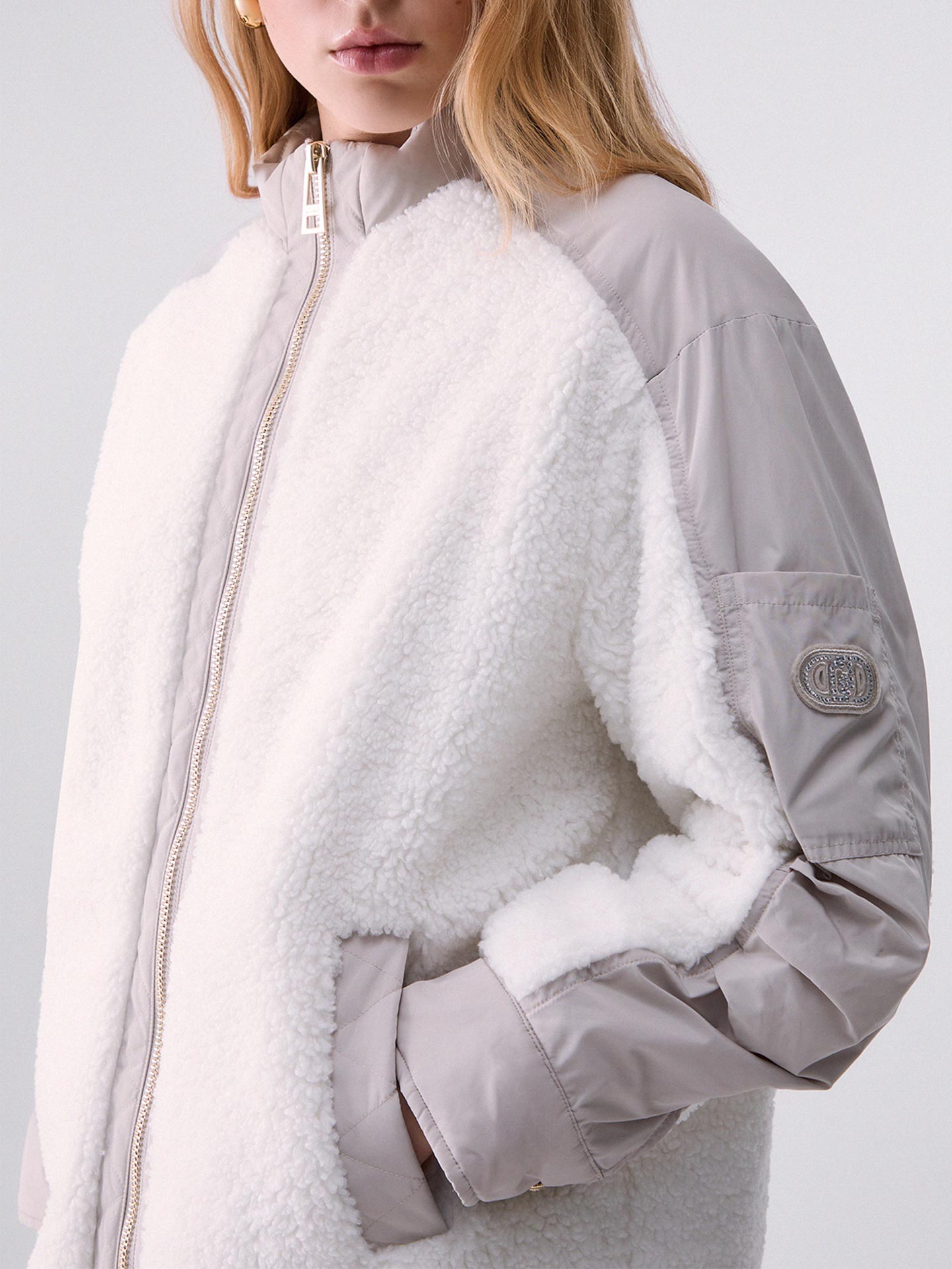 Blusão Bomber Oversize