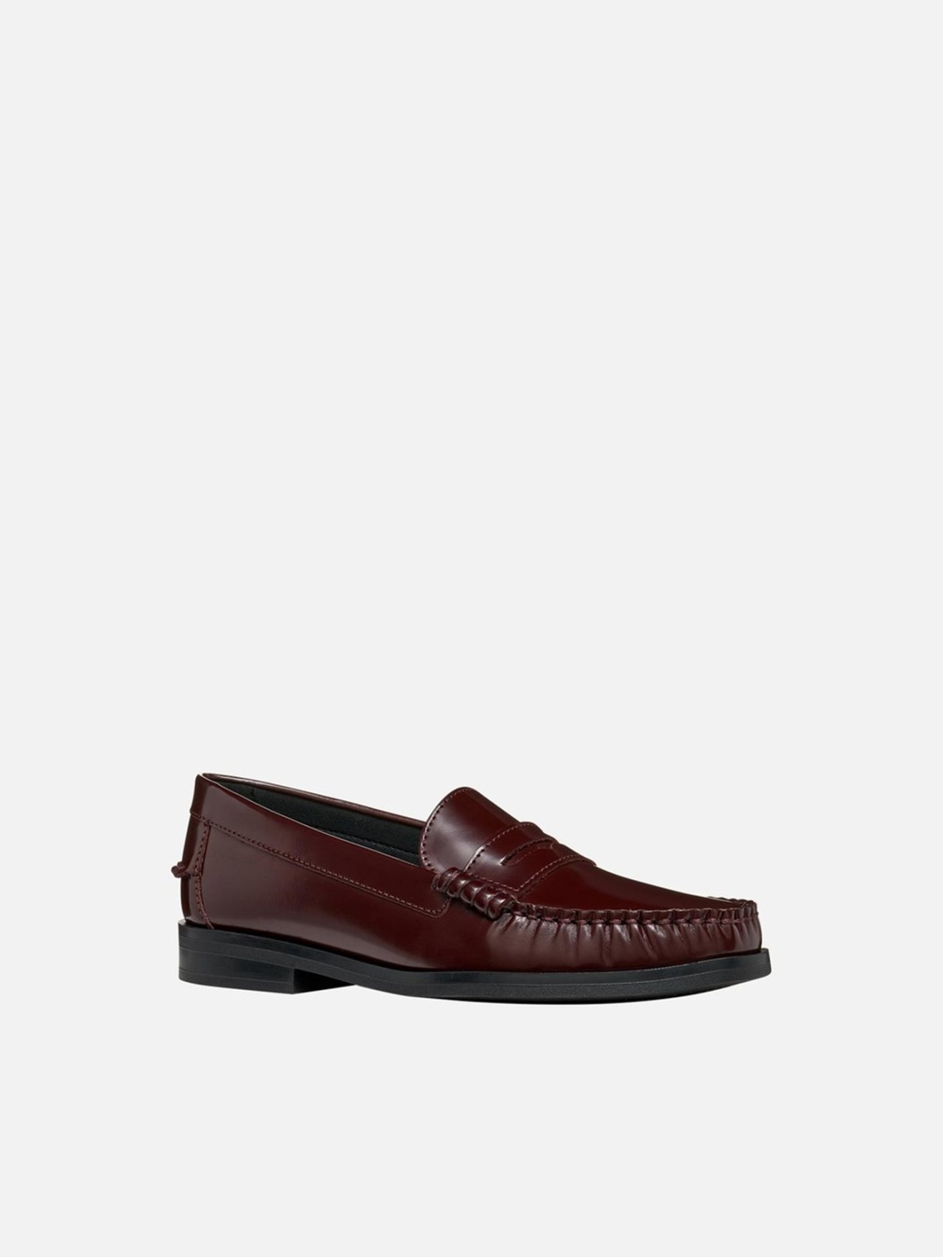 Loafers em Pele