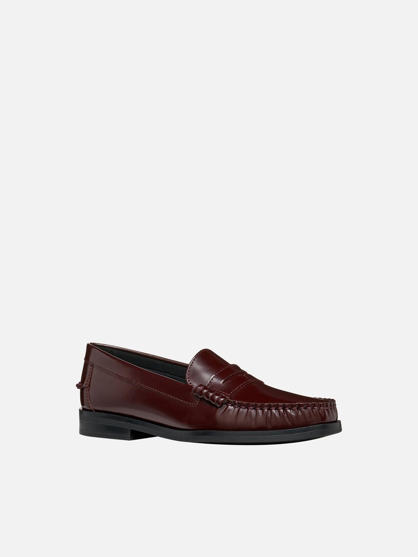Loafers em Pele