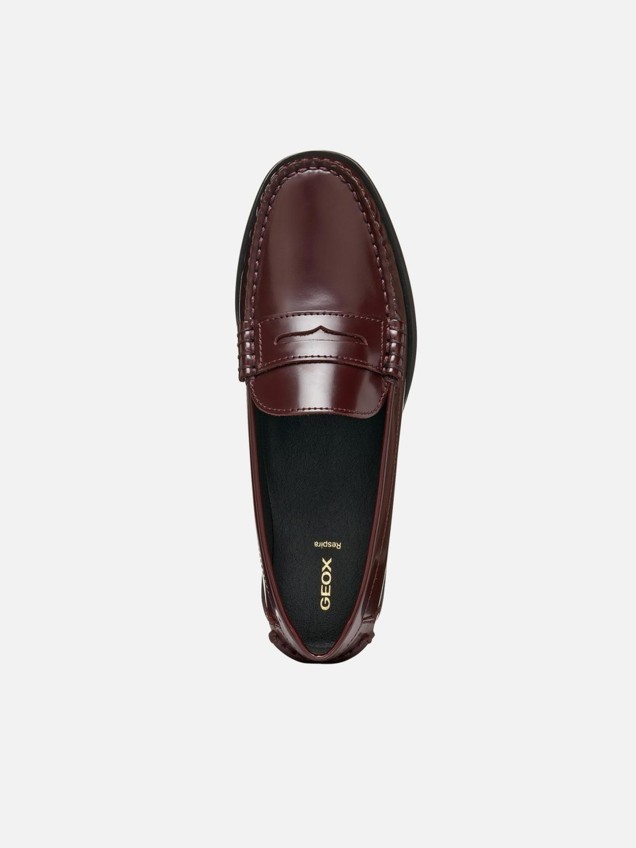 Loafers em Pele