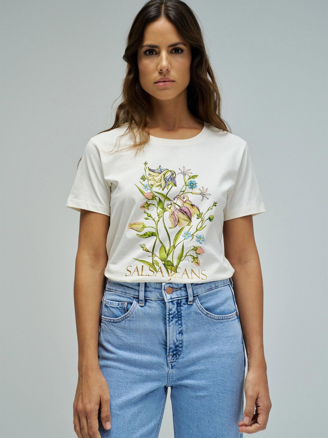 T-shirt com Estampado