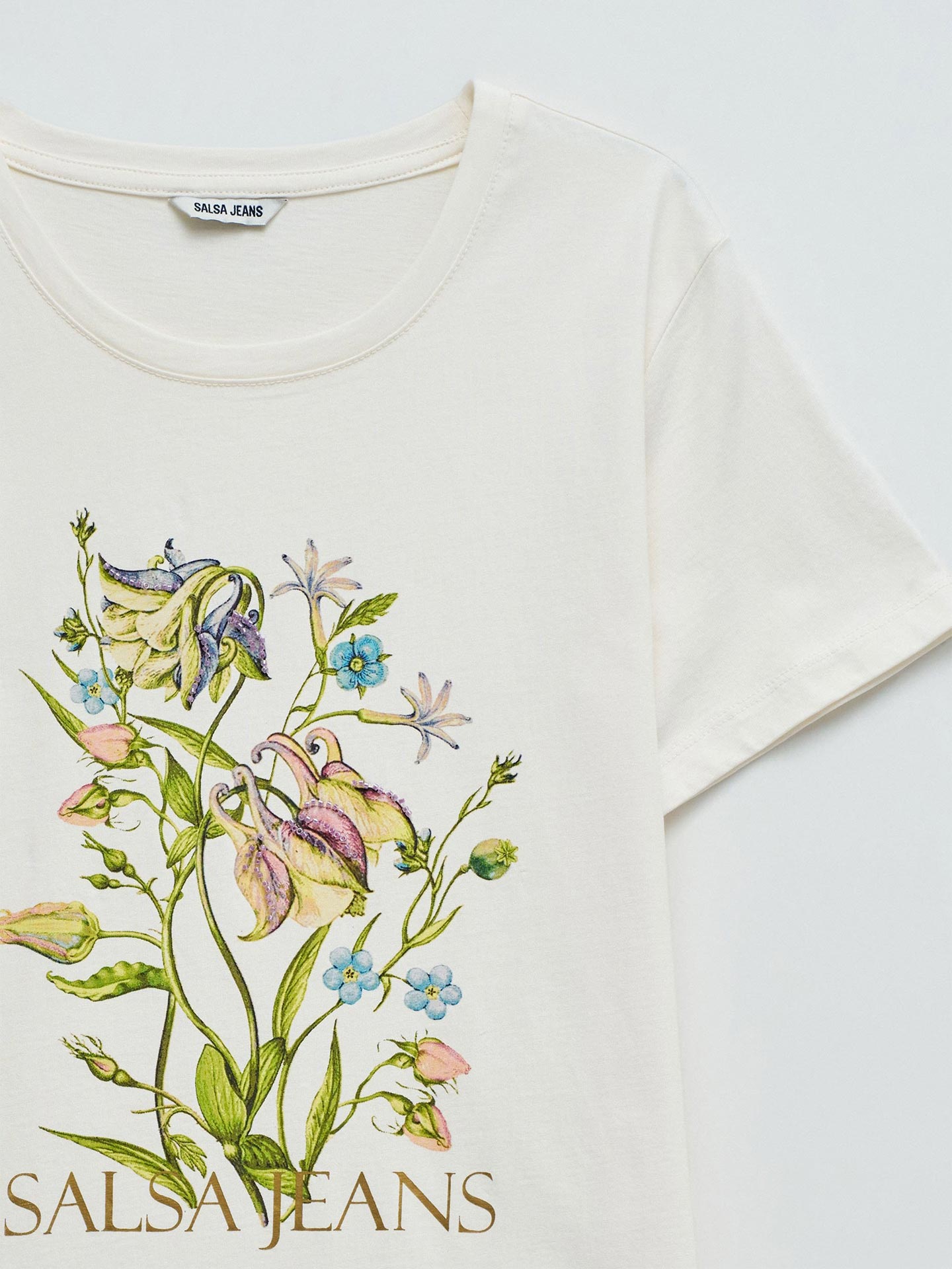 T-shirt com Estampado