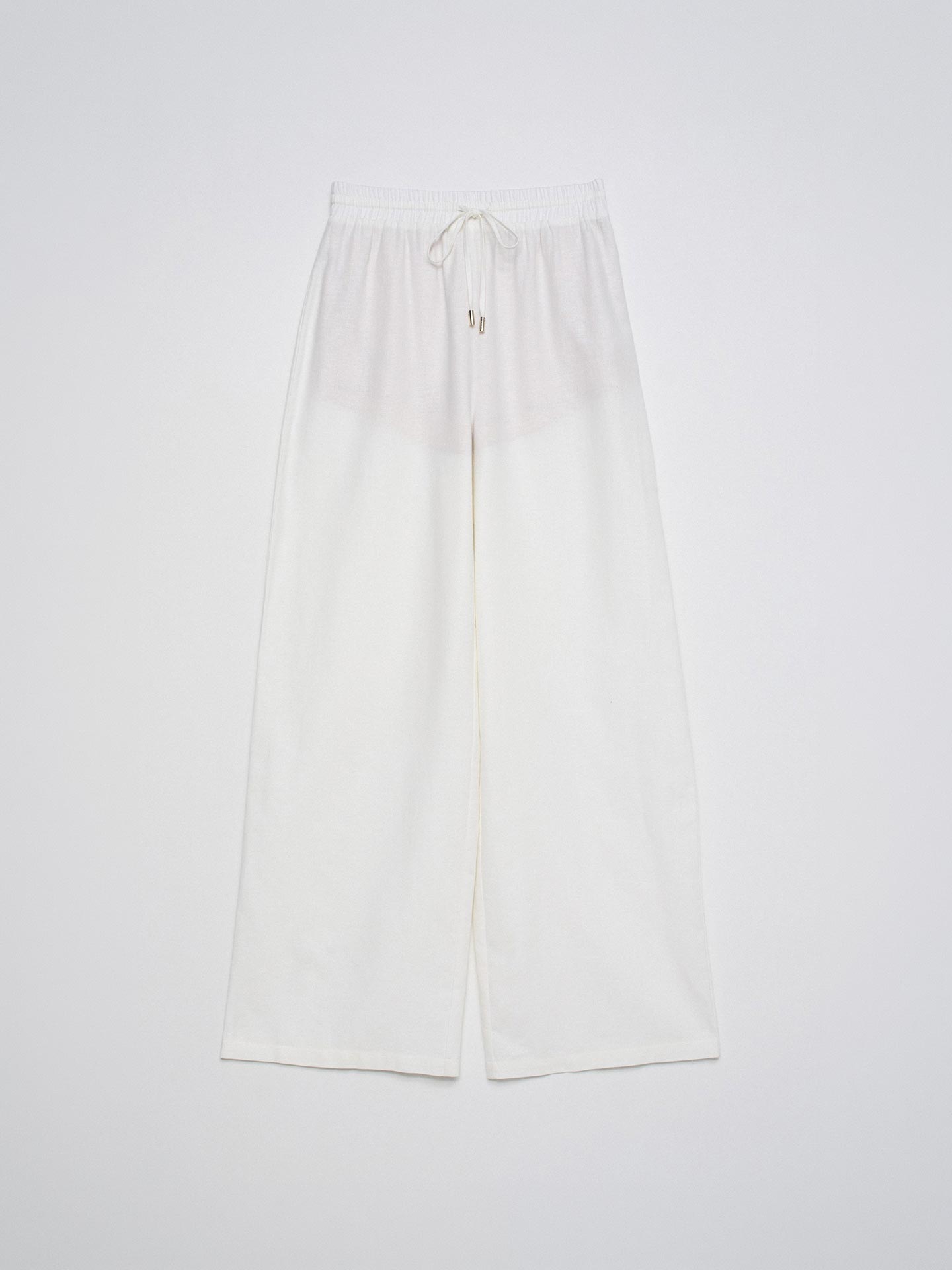 Calças Joggers com Linho
