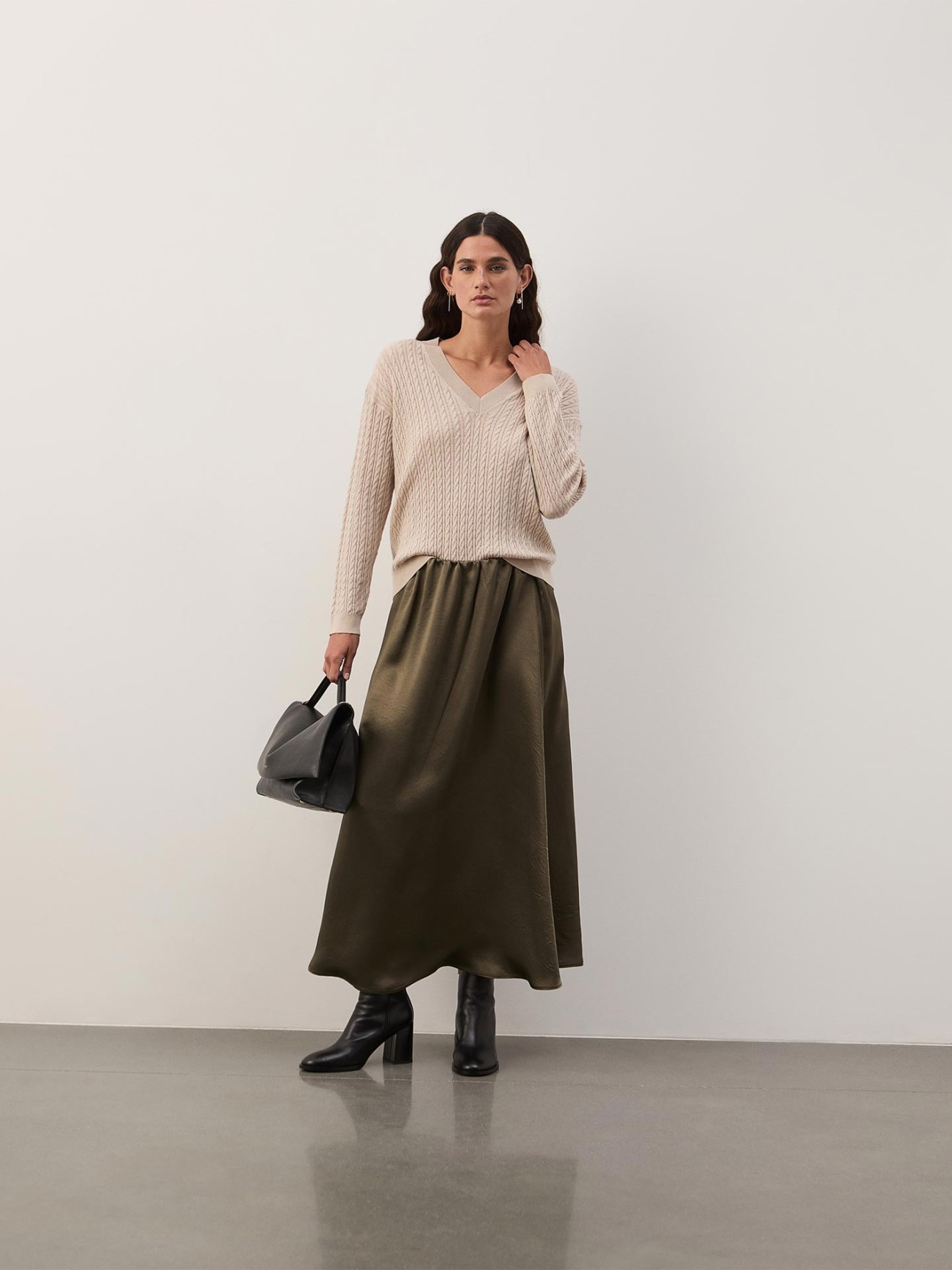 Camisola de Malha Entran�ada