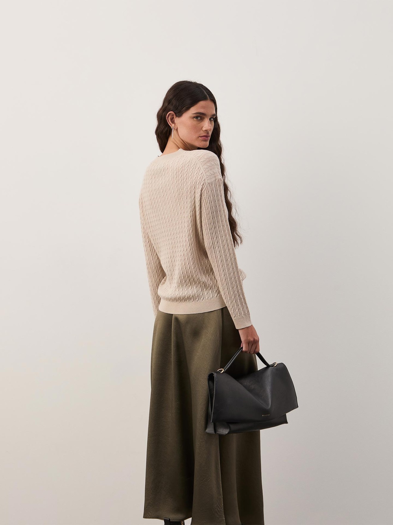 Camisola de Malha Entran�ada