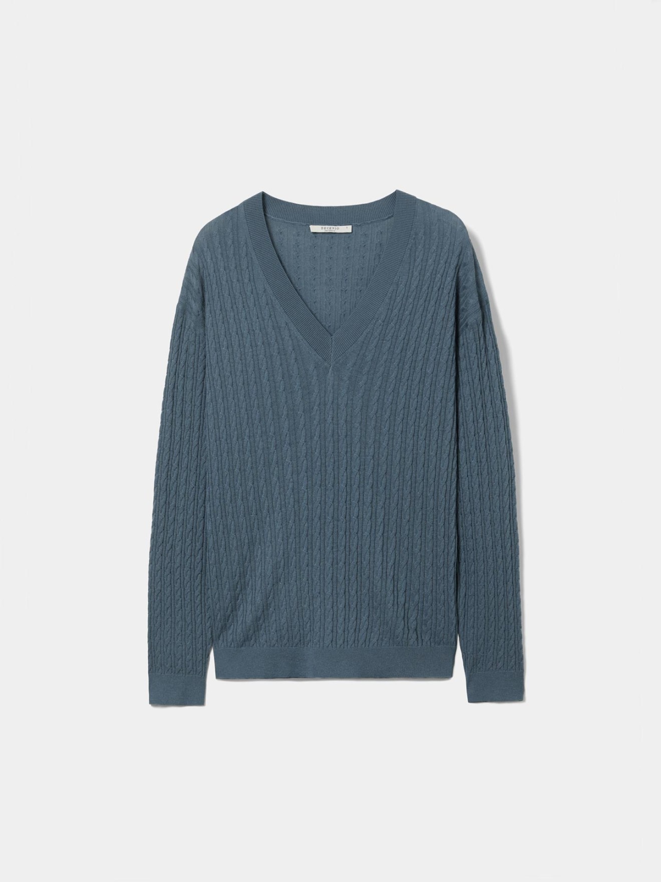 Camisola de Malha Entrançada