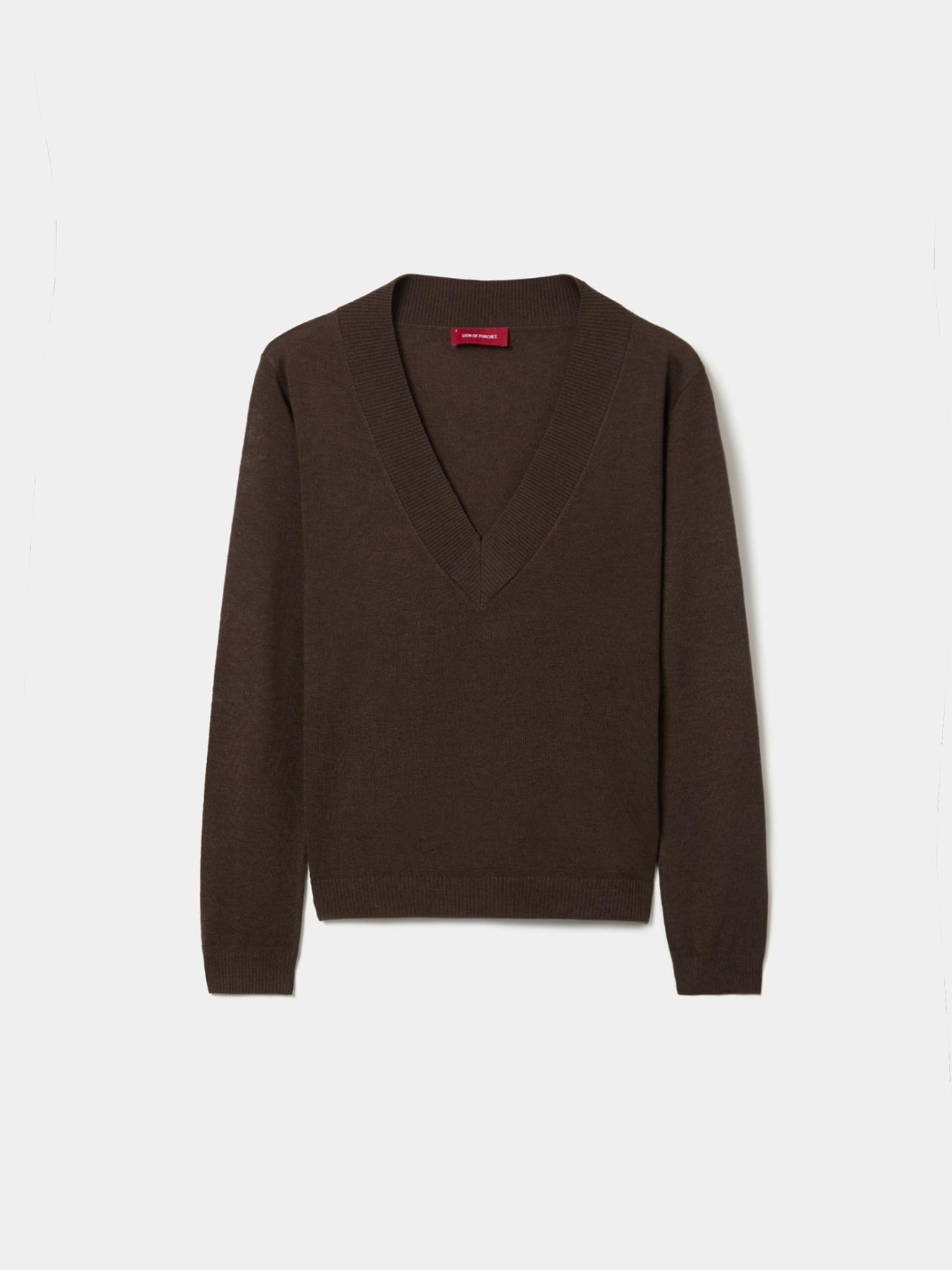 Camisola de Malha com Decote em V