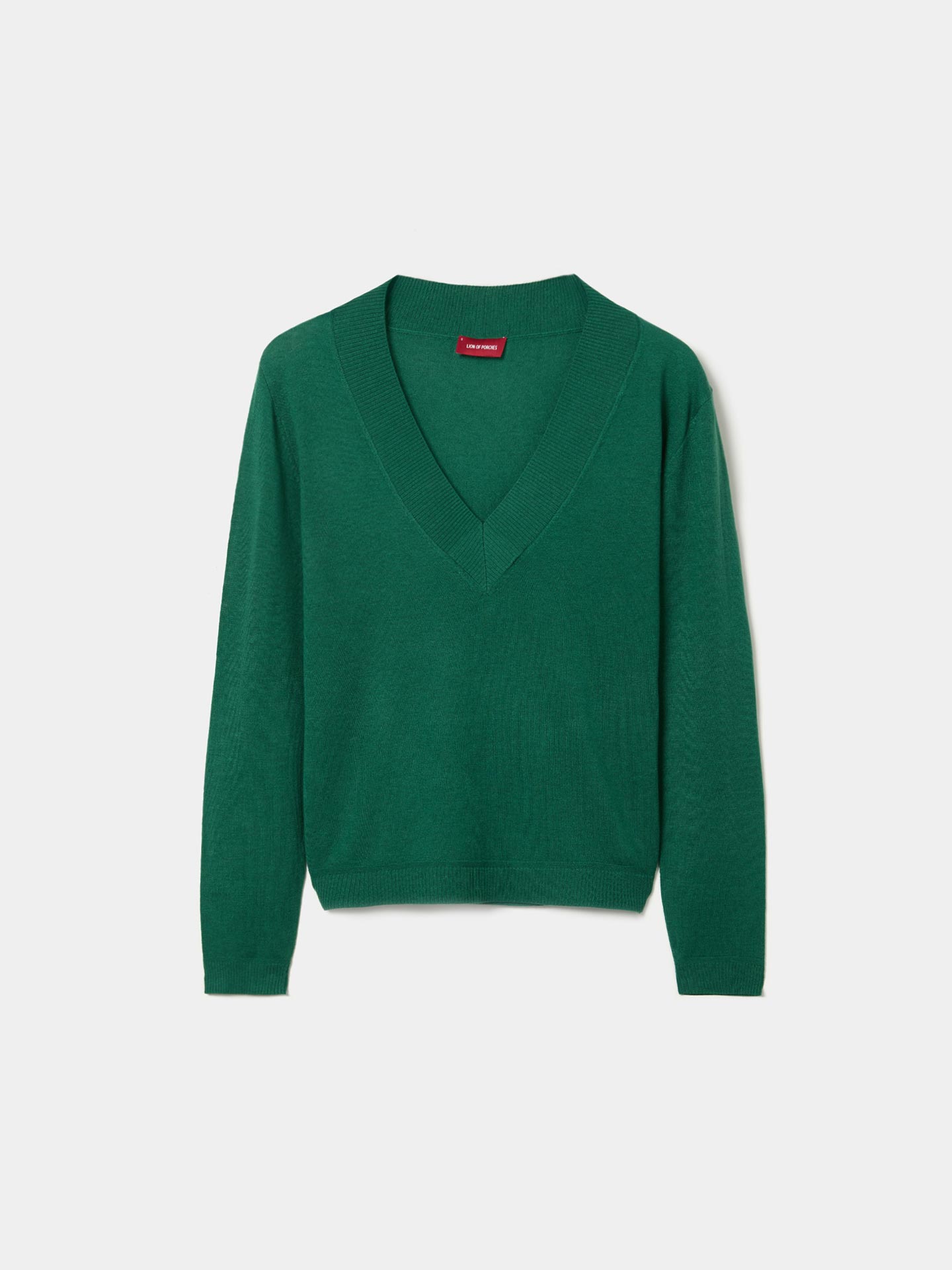 Camisola de Malha com Decote em V