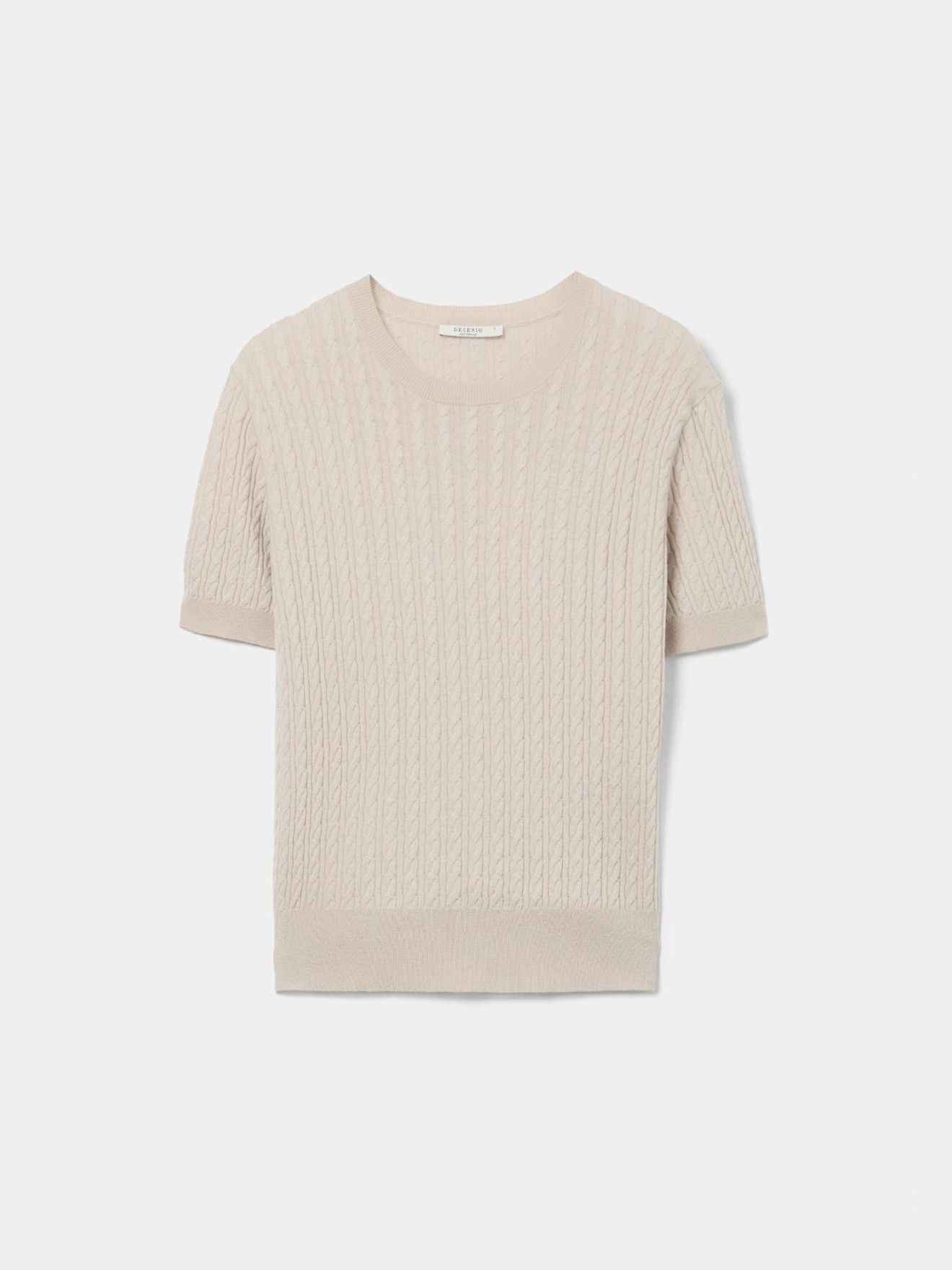Camisola de Malha Entrançada