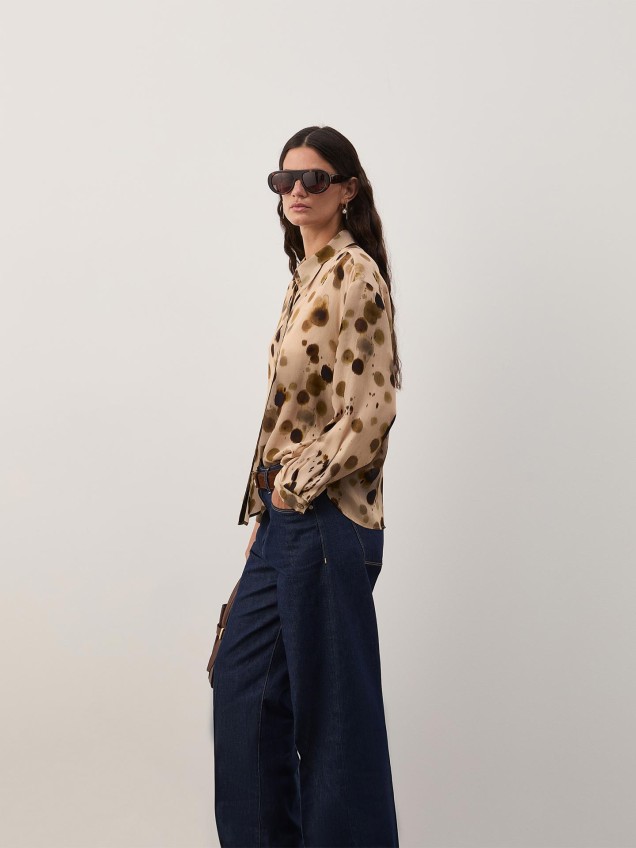 Blusa Fluida Estampada