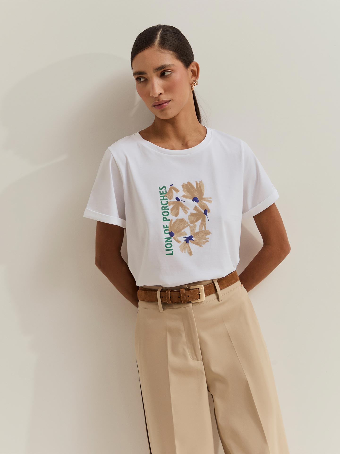 T-shirt com Estampado
