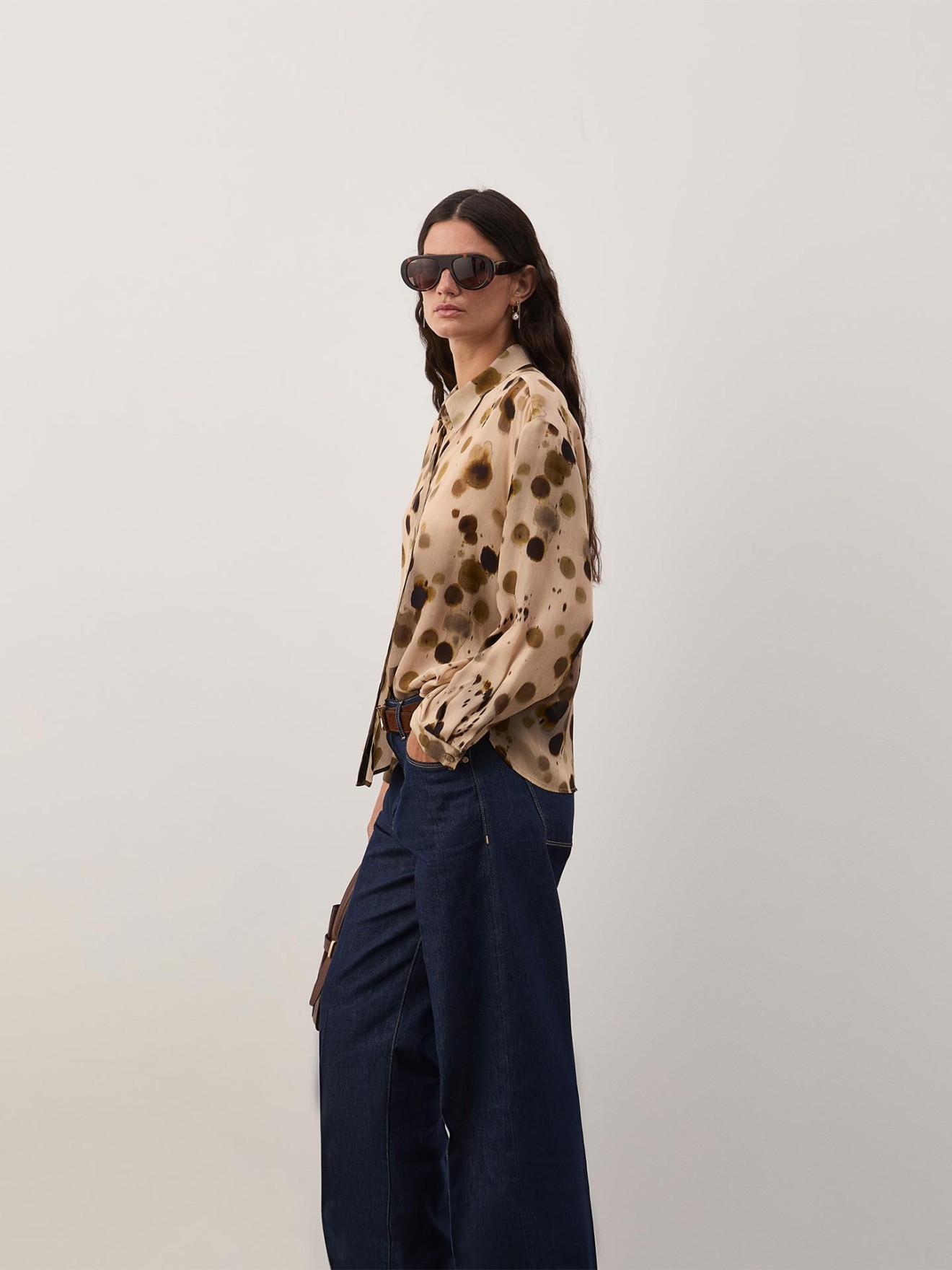 Blusa Fluida Estampada
