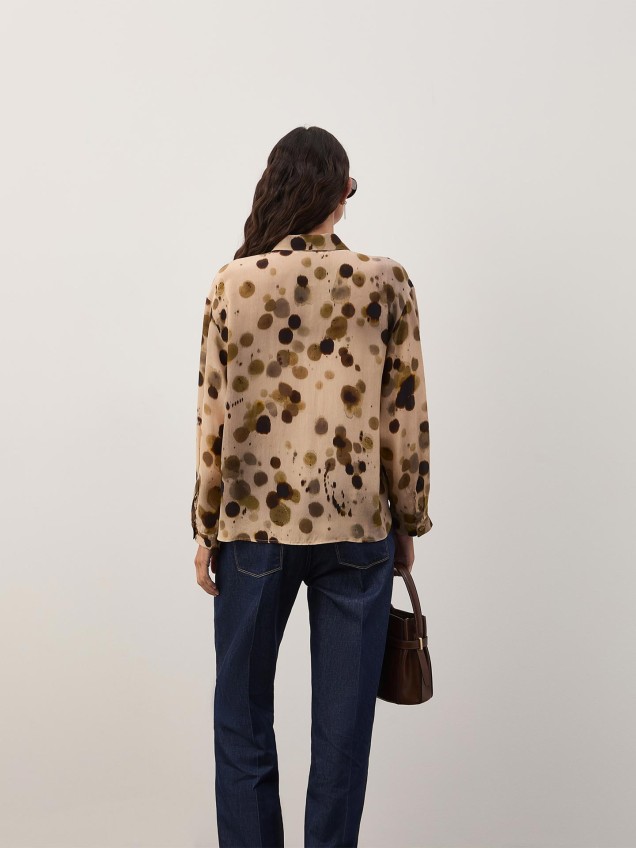 Blusa Fluida Estampada