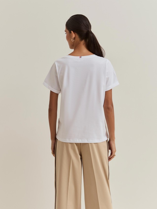 T-shirt com Estampado