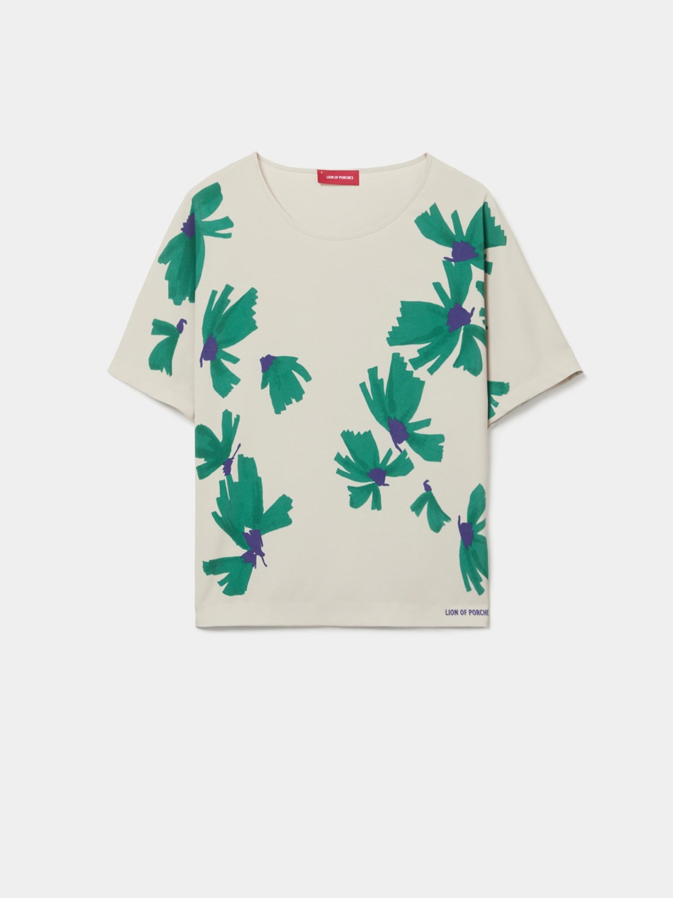 Blusa com Padr�o Floral
