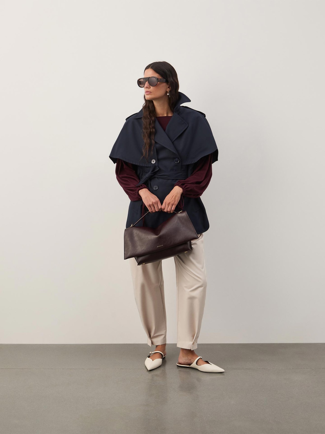 Gabardine em Forma de Capa