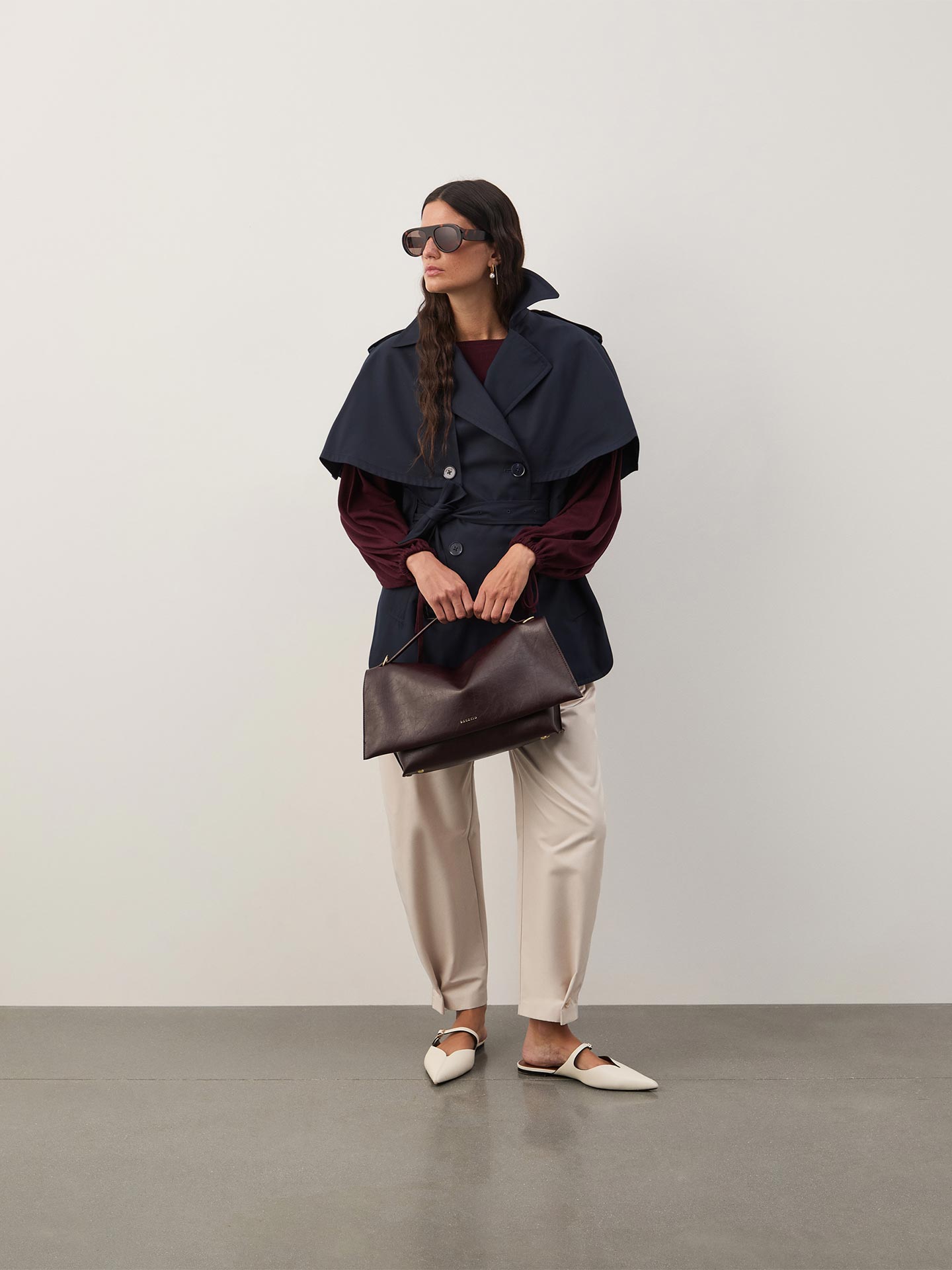 Gabardine em Forma de Capa