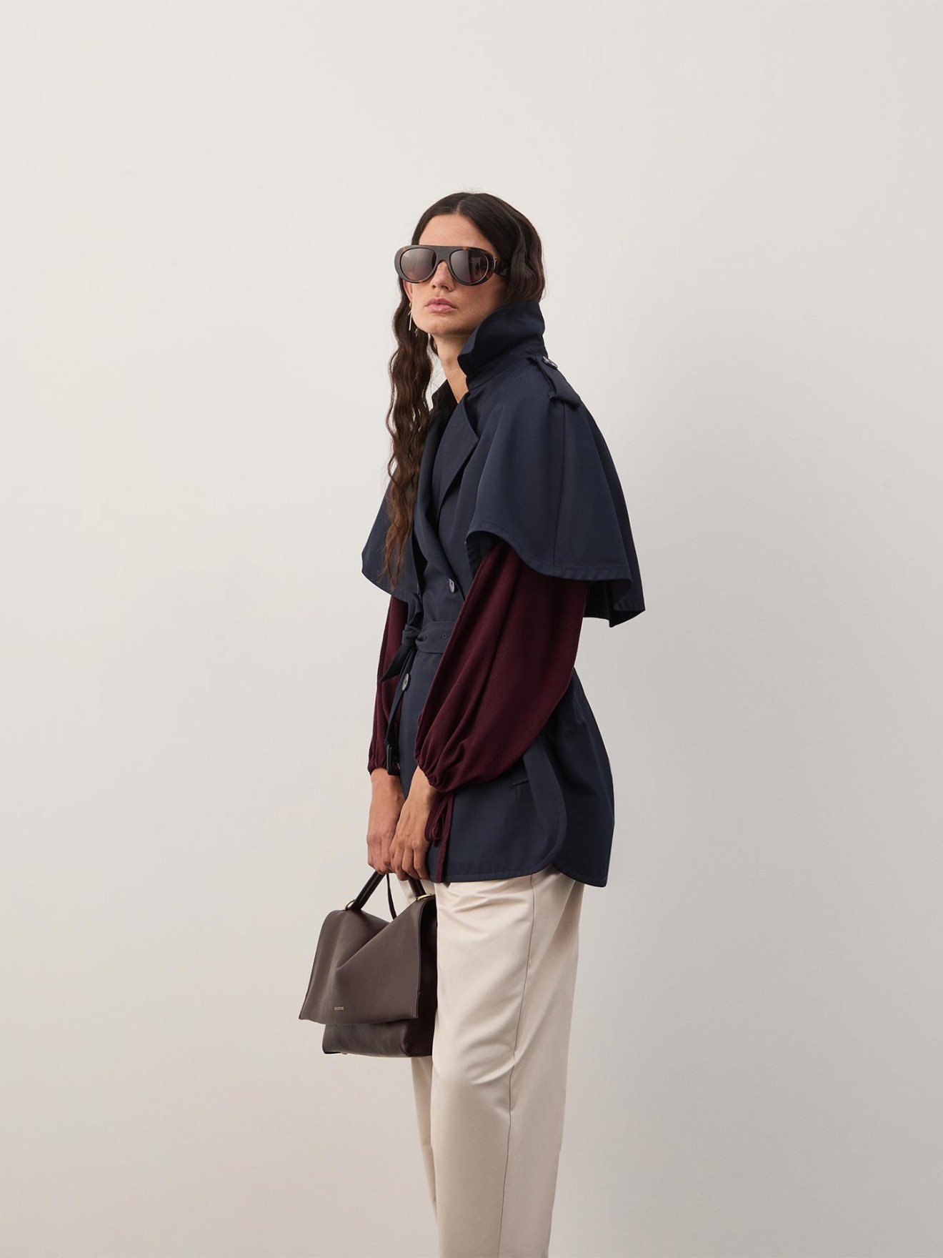 Gabardine em Forma de Capa