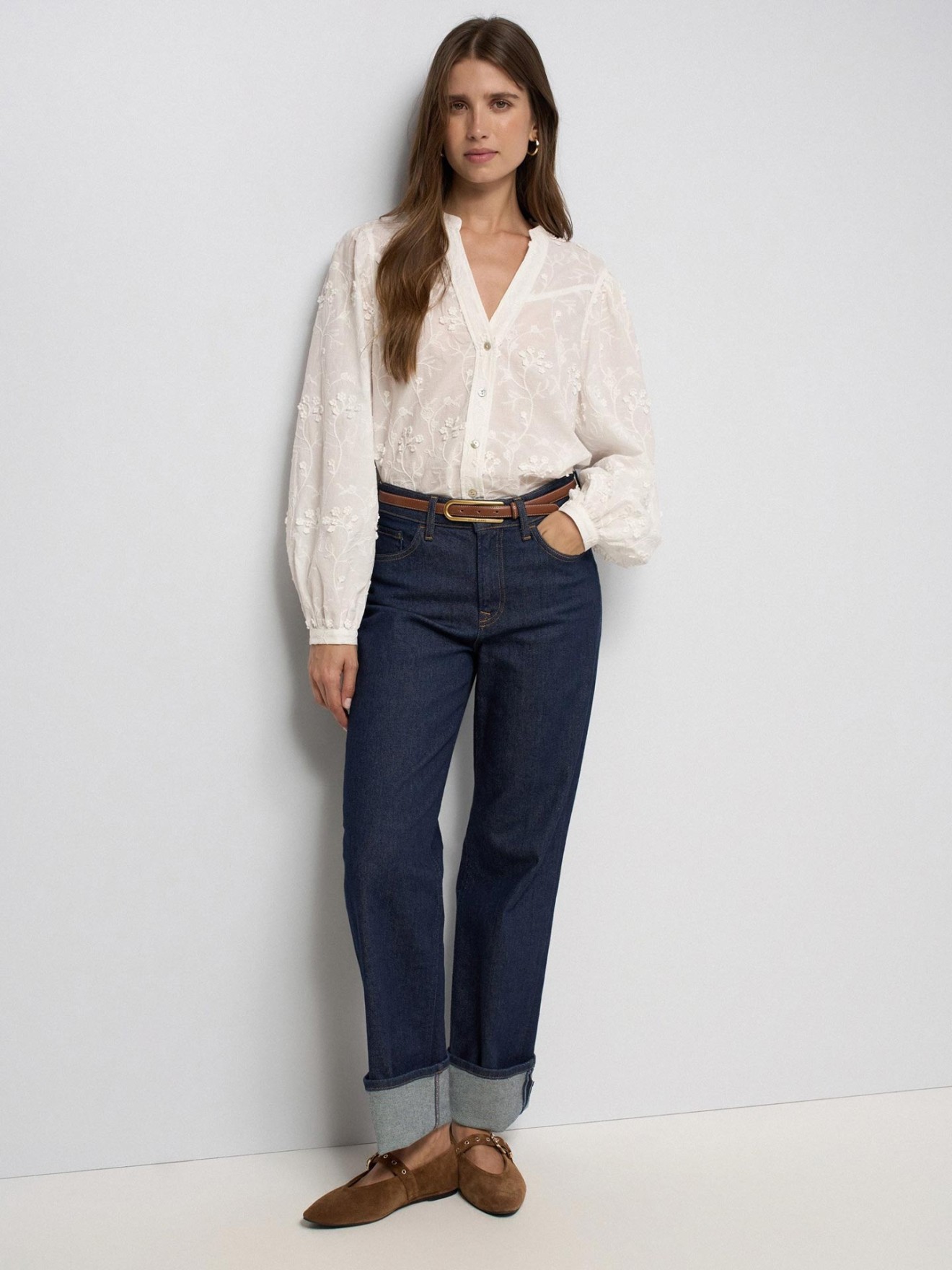 Blusa com Bordados