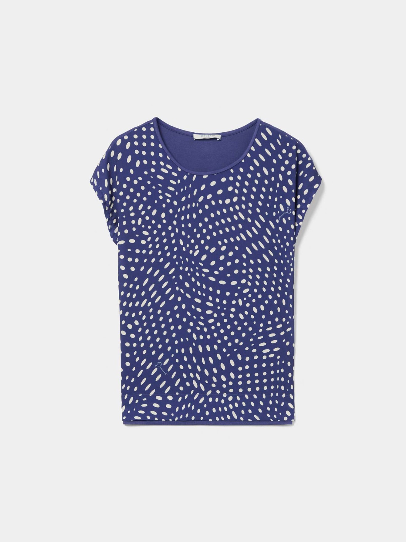 T-shirt Fluida Estampada
