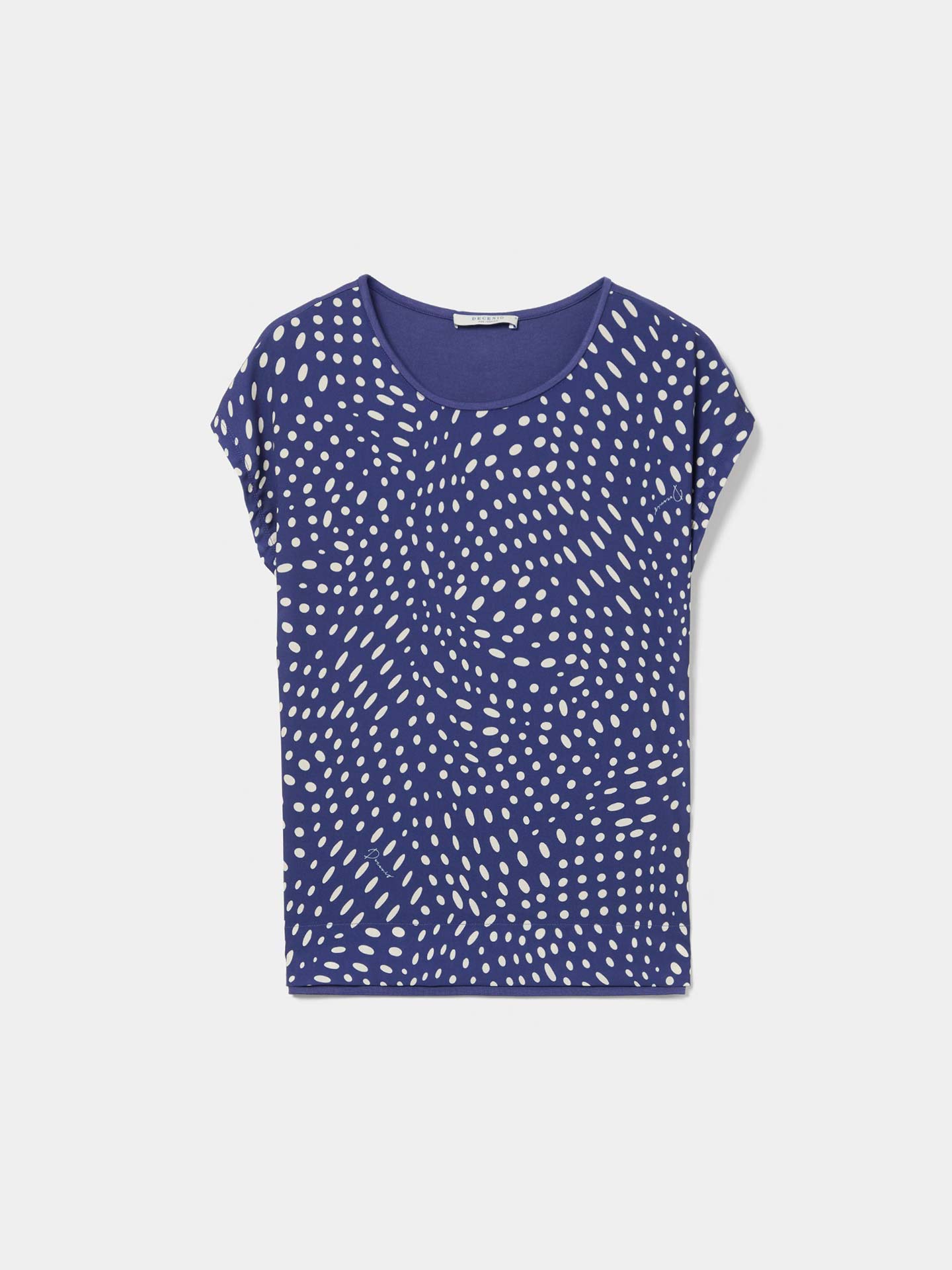 T-shirt Fluida Estampada