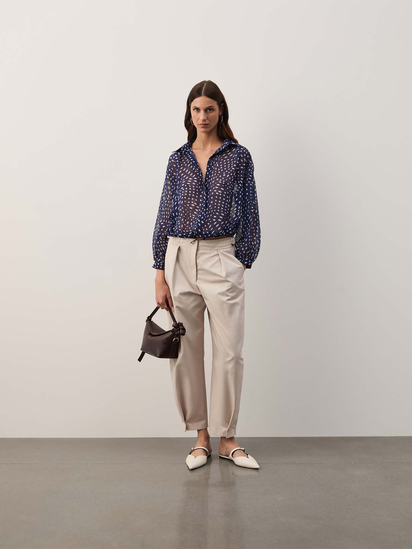 Blusa Fluida Estampada
