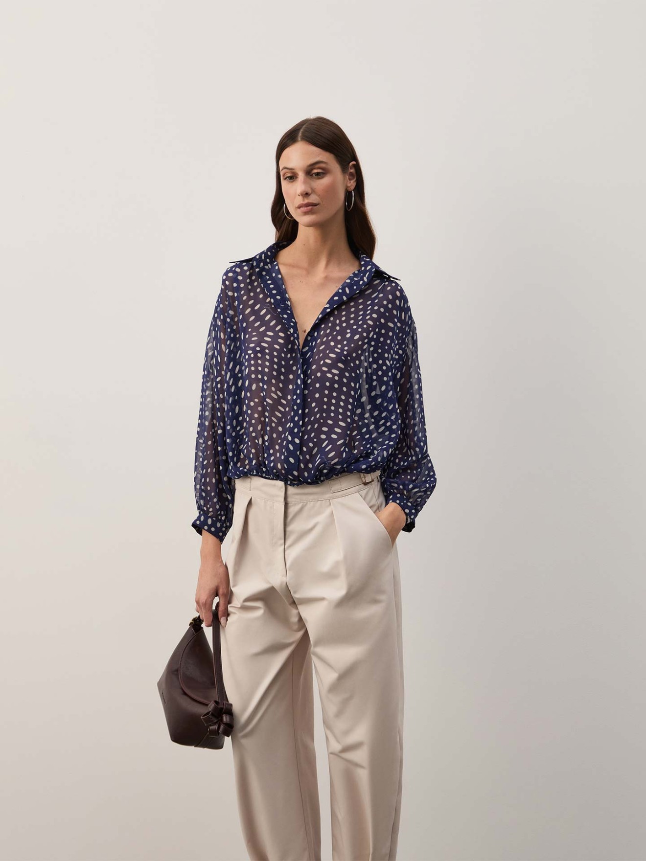 Blusa Fluida Estampada