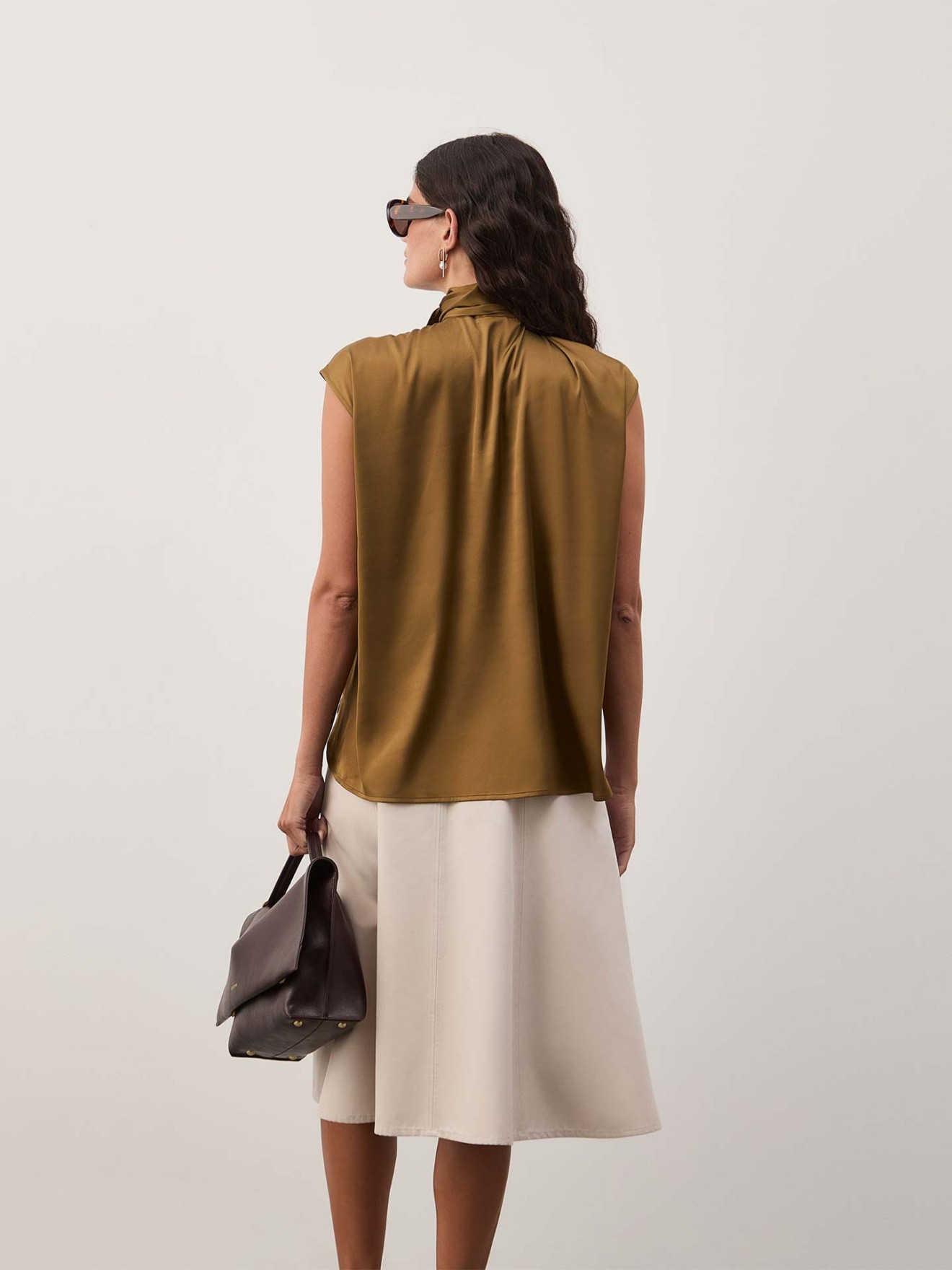 Blusa Fluida com La�ada
