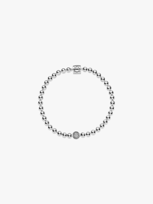 Pulseira Beads & Pavé