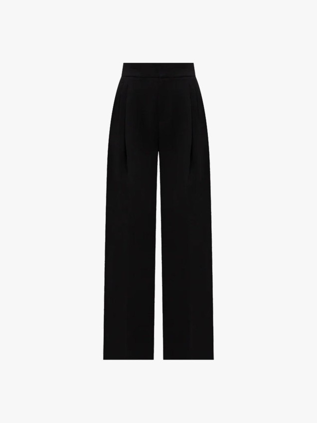 Calças Wide Leg com Pregas