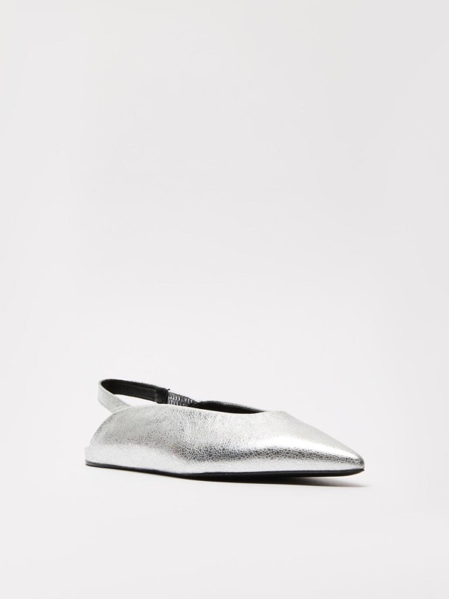 Ballerinas Slingback em Pele WKAARA