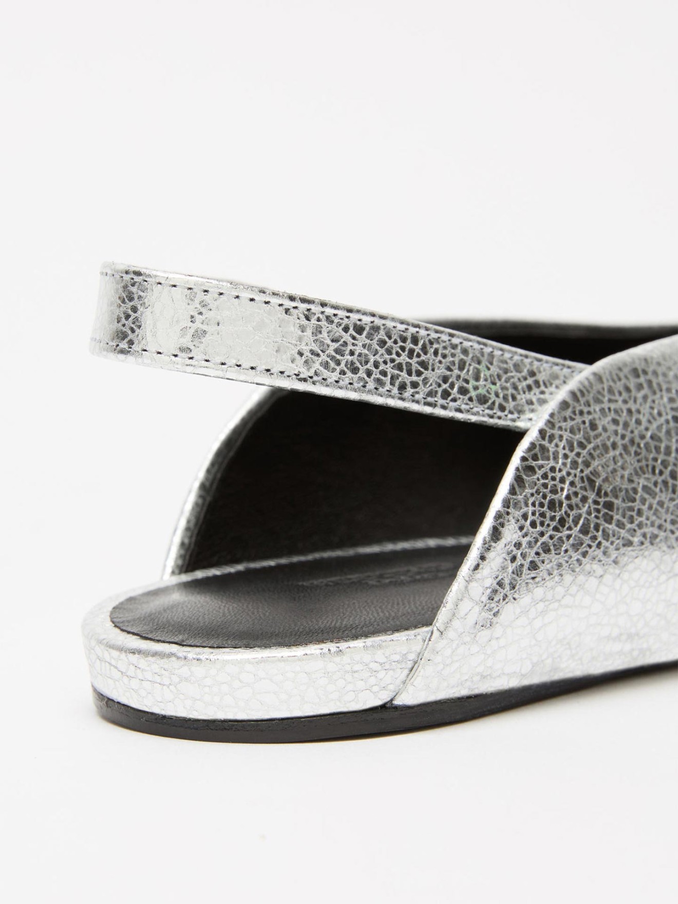 Ballerinas Slingback em Pele WKAARA