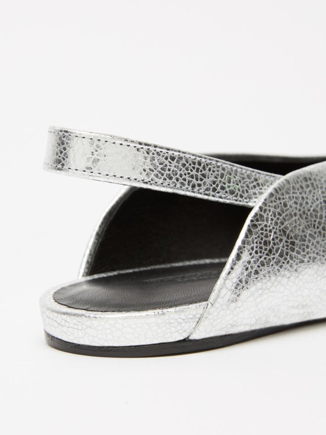 Ballerinas Slingback em Pele WKAARA