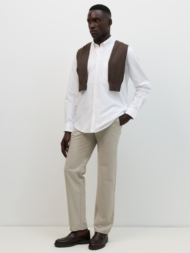 Camisa Oxford