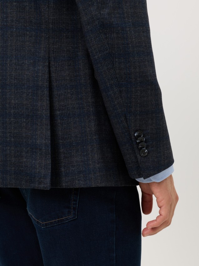 Blazer Slim Fit com Colete Interior
