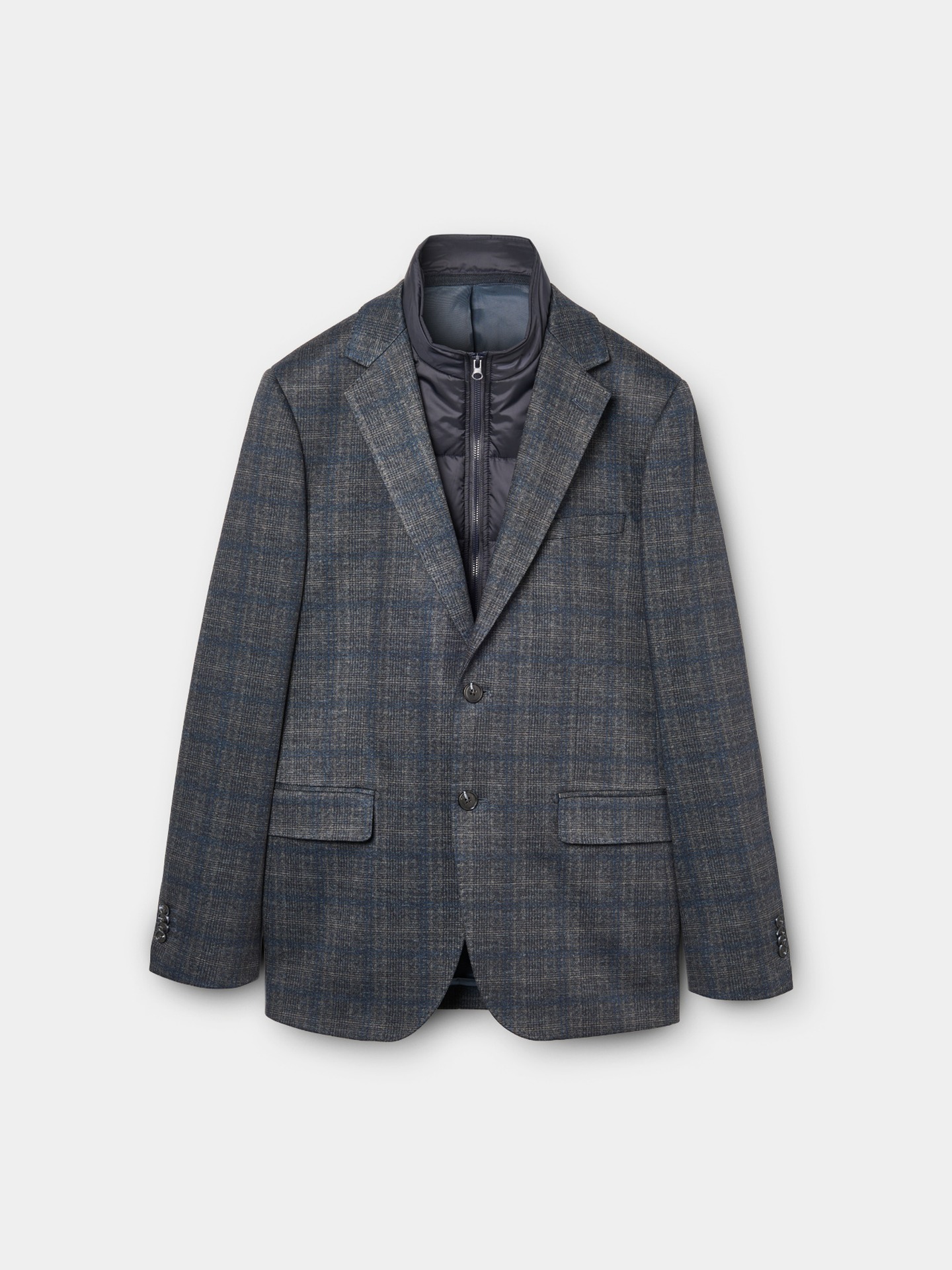 Blazer Slim Fit com Colete Interior